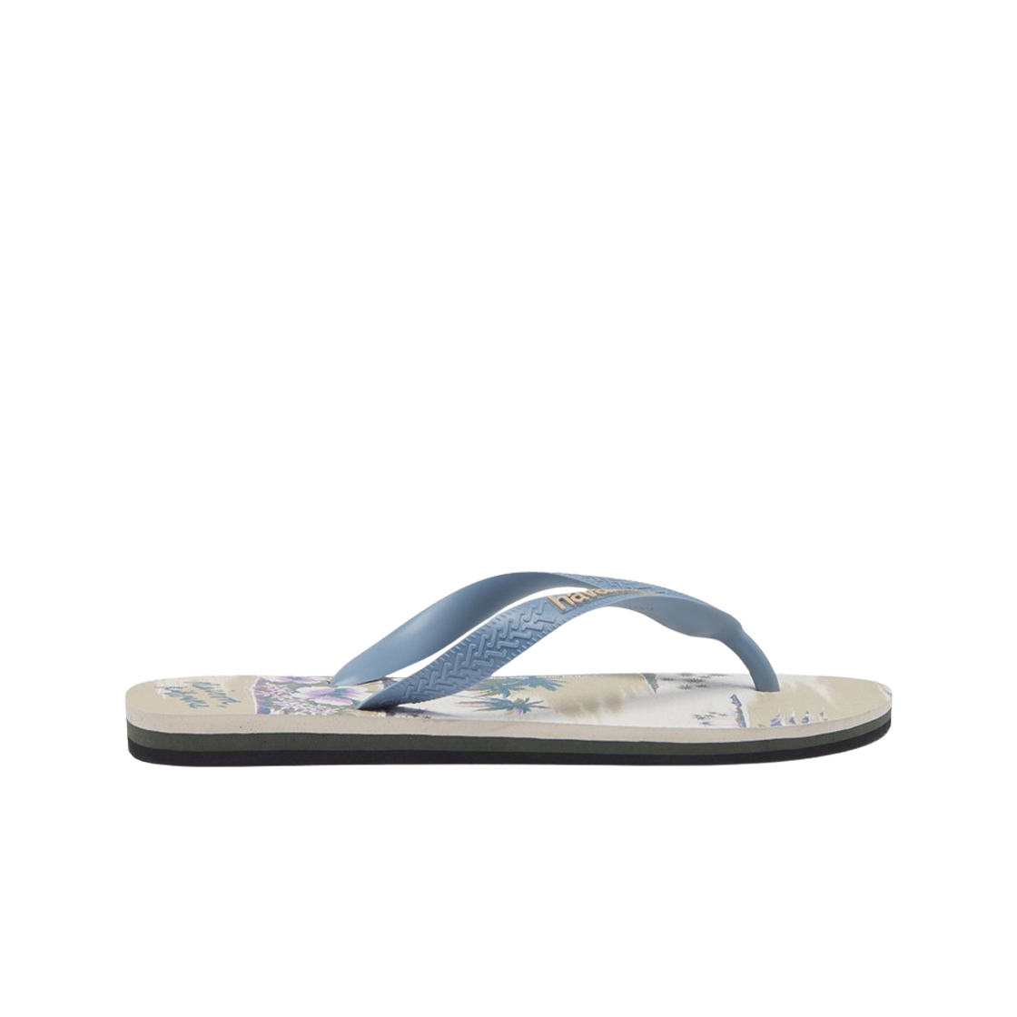 메종 키츠네 x 하바이아나스 하와이안 플립 플랍 페이퍼 디자인(Maison Kitsune x Havaianas Hawaiian Flip Flop Paper Design)