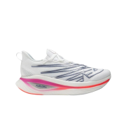 (W) New Balance Fuelcell SC Elite v3 White Red - D Wide