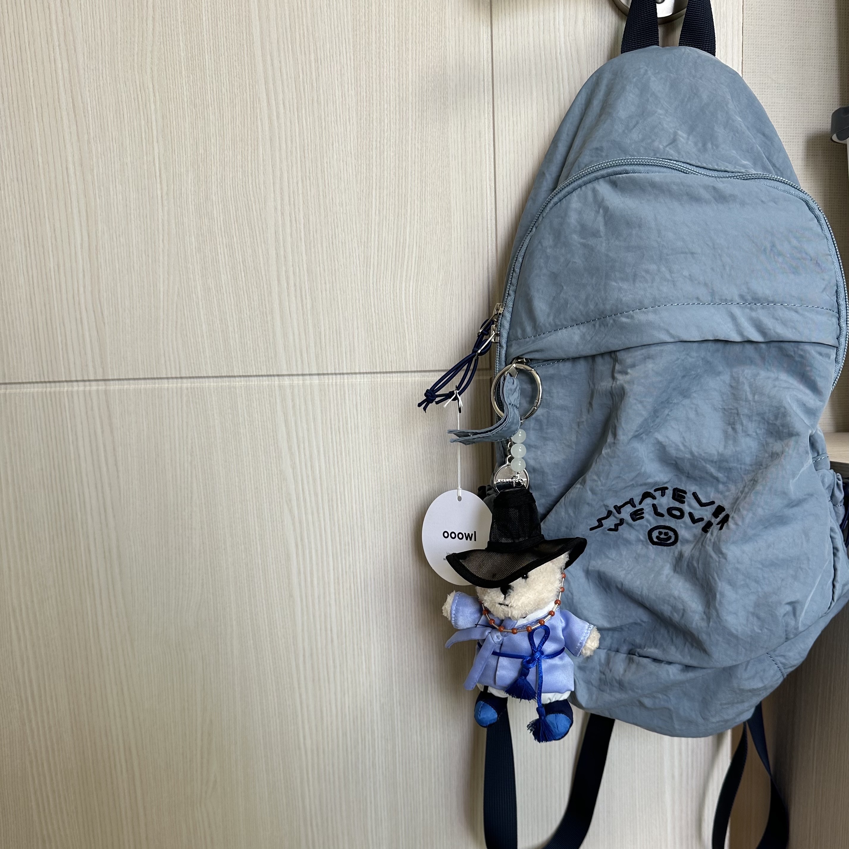 Starbucks Hojakdo Bearista Keychain 착용 스타일 - 2