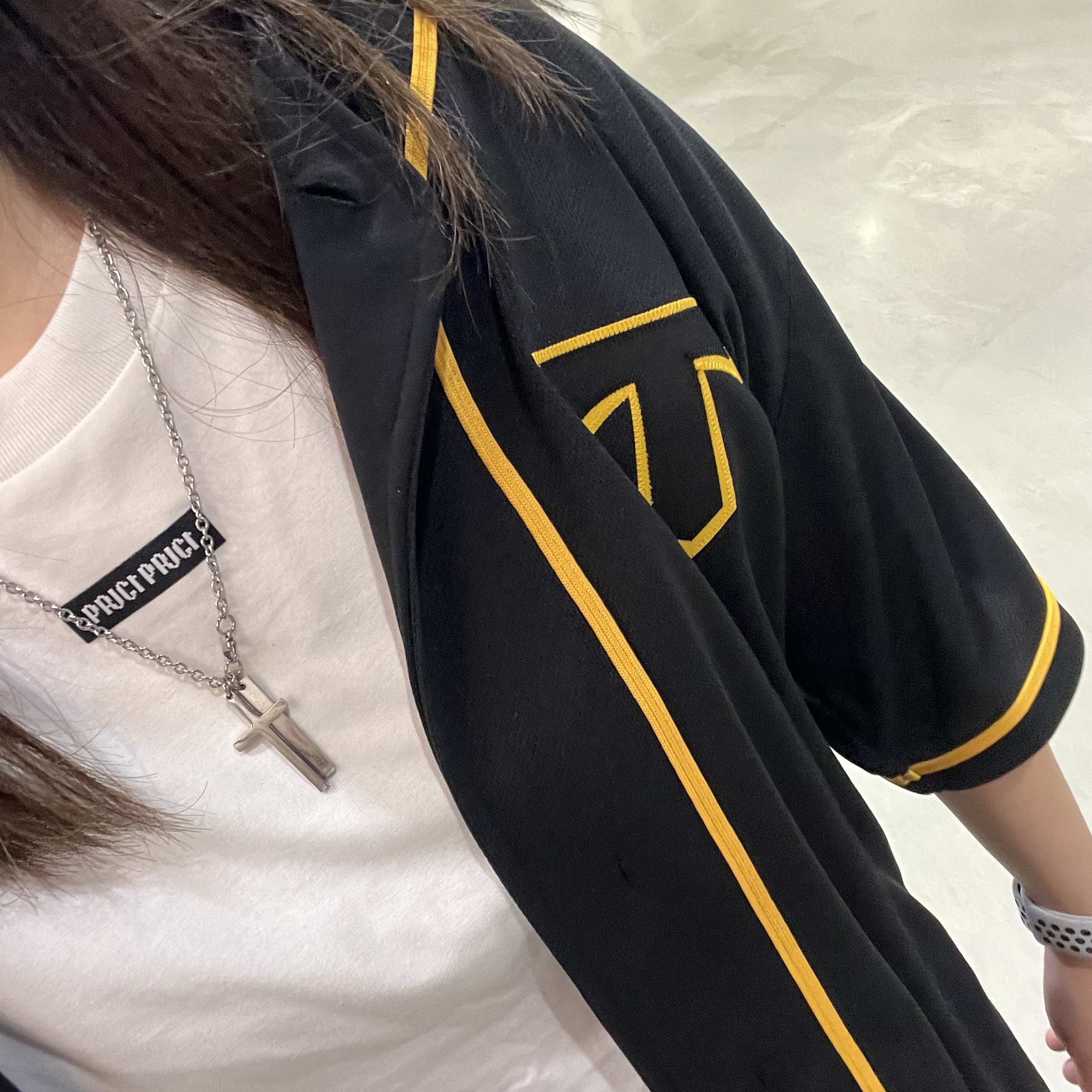 Kia Tigers x IAB Studio 24 Brand Day Authentic Uniform Black (Non Marking Ver.) 착용 스타일