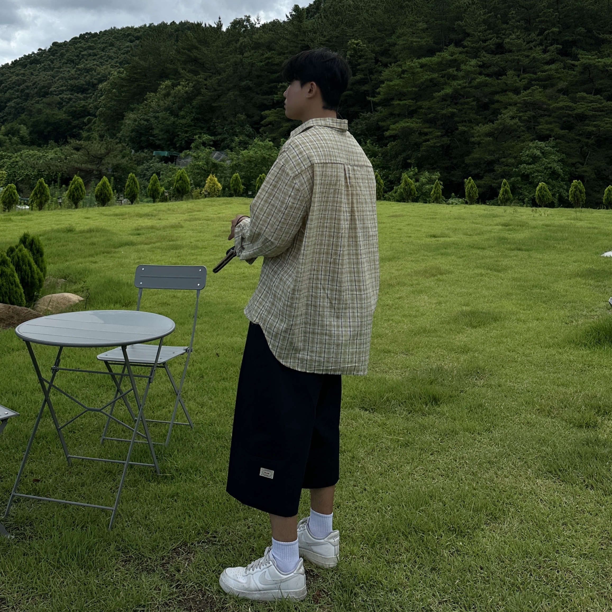 Nike Air Force 1 '07 Low White 착용 스타일