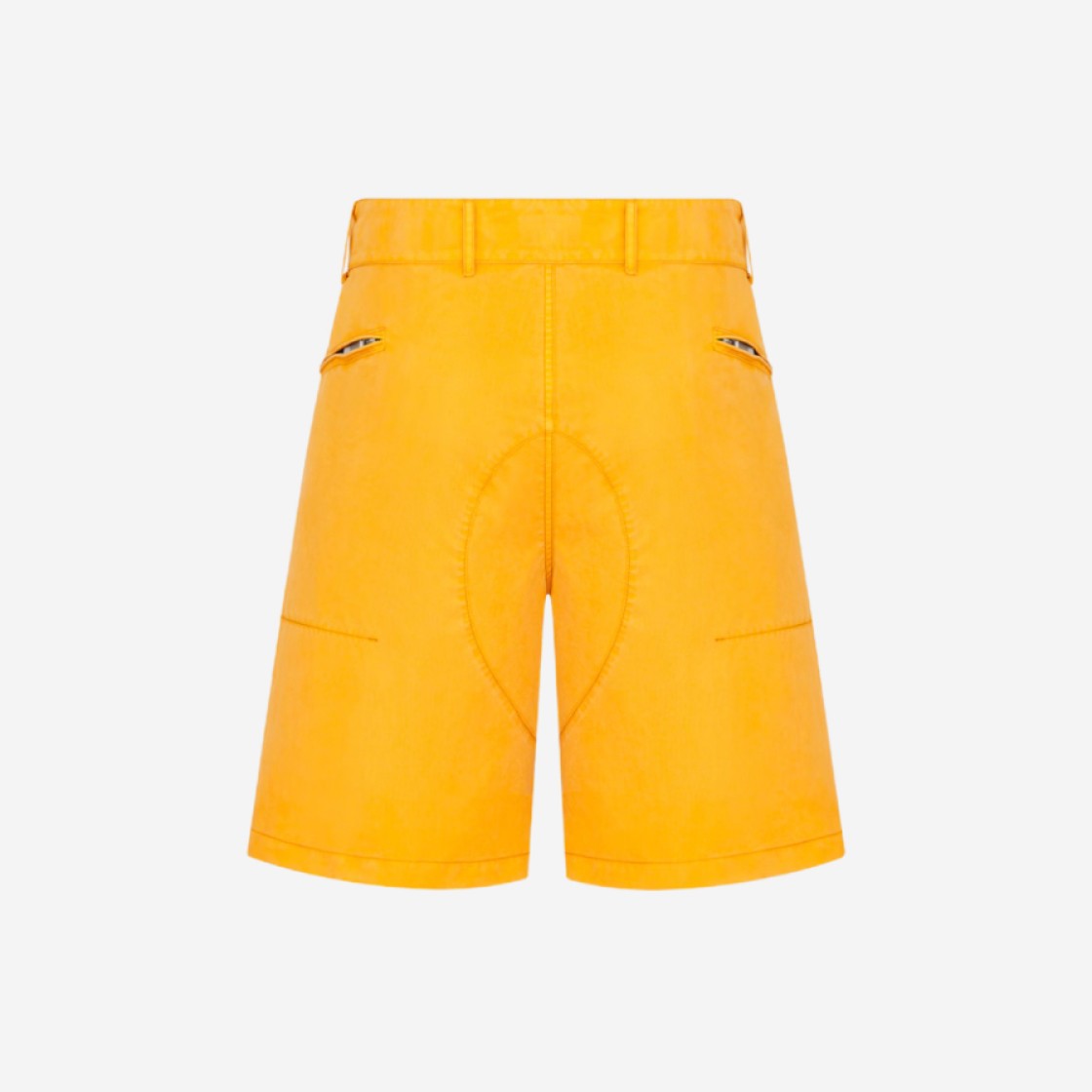 Dior x Stone Island Bermuda Shorts Yellow 상세 이미지 2