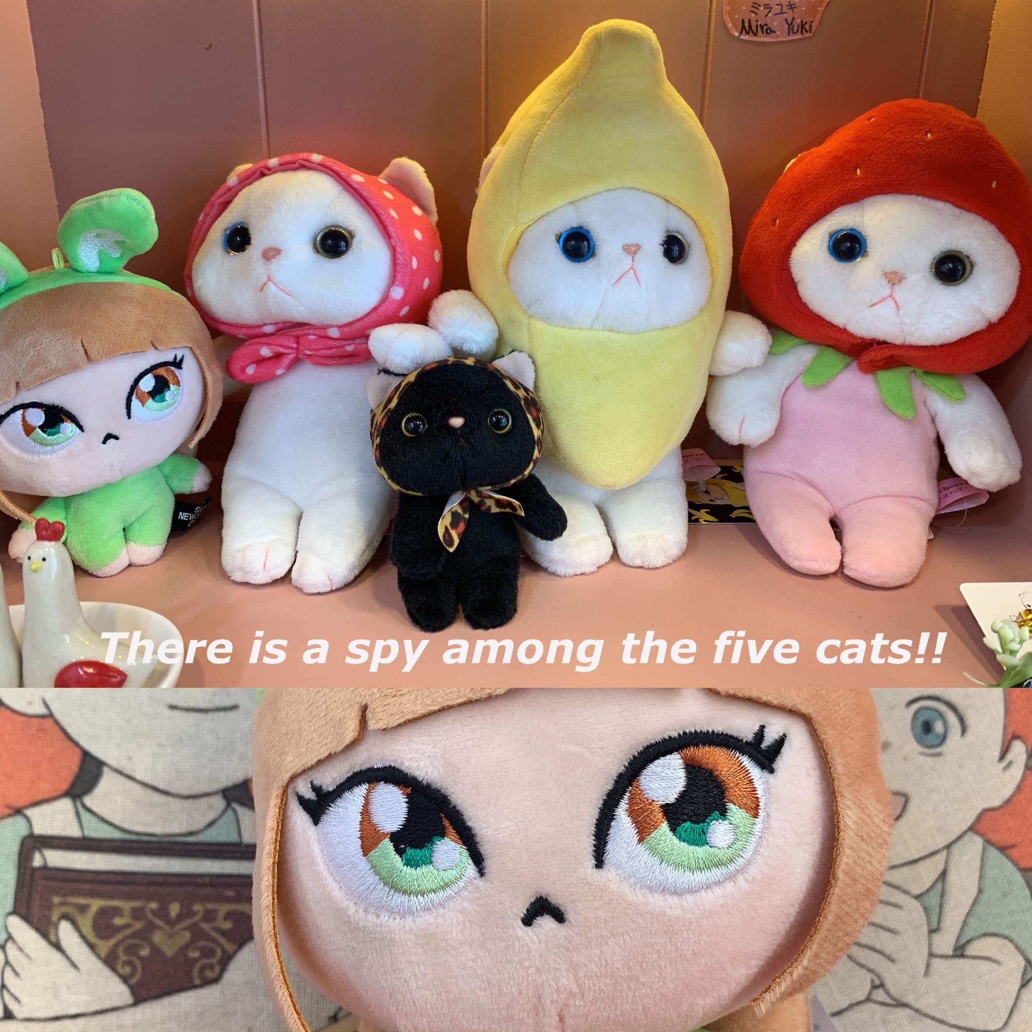 NewJeans x Murakami Plush Keyring Haerin 착용 스타일 - 1
