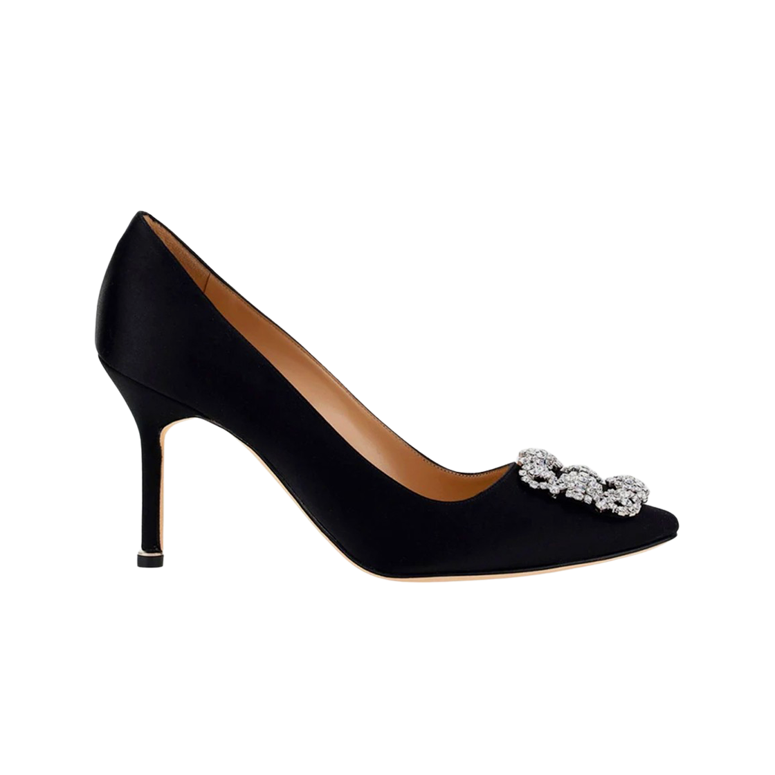 (W) 마놀로 블라닉 한기시 펌프스 블랙((W) Manolo Blahnik Hangisi Pumps Black)