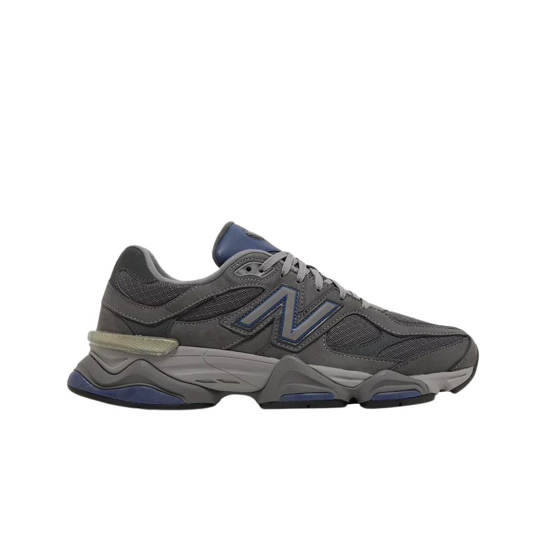 U9060ECC New Balance 9060 Castlerock Navy Silver Metallic - 대표 이미지 #1