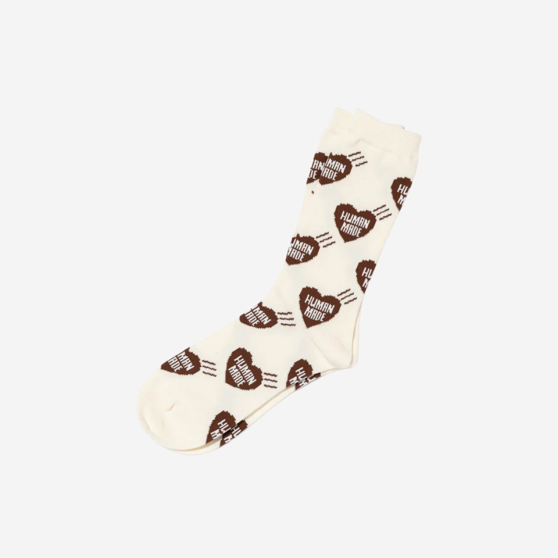 Human Made Heart Socks Brown 상세 이미지 1