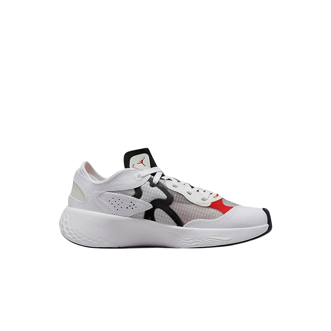 DQ4982-160 (GS) Jordan Delta 3 Low White Black Chile Red