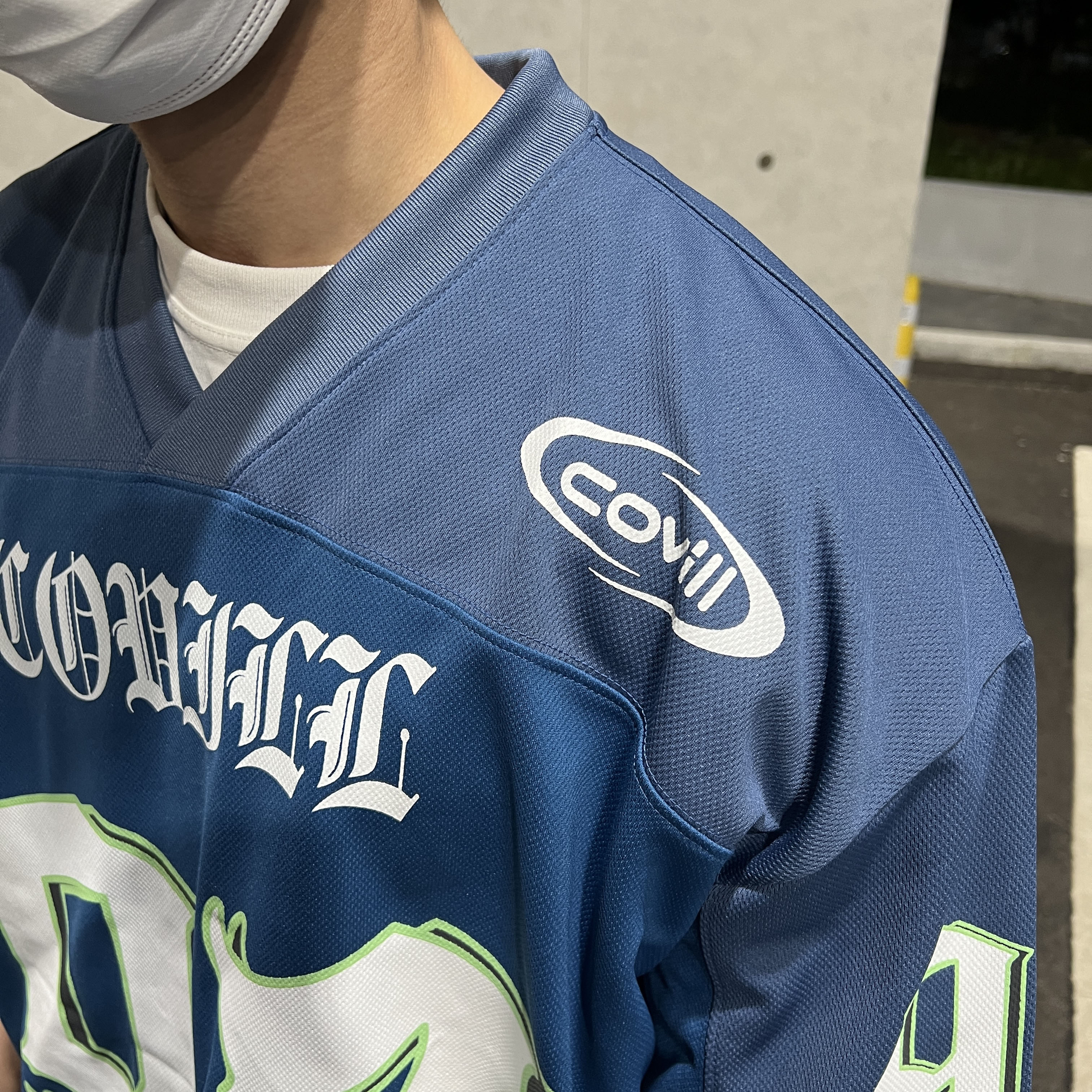 Oakley Factory Team x Brain Dead Flesh White Birch 착용 스타일 - 6