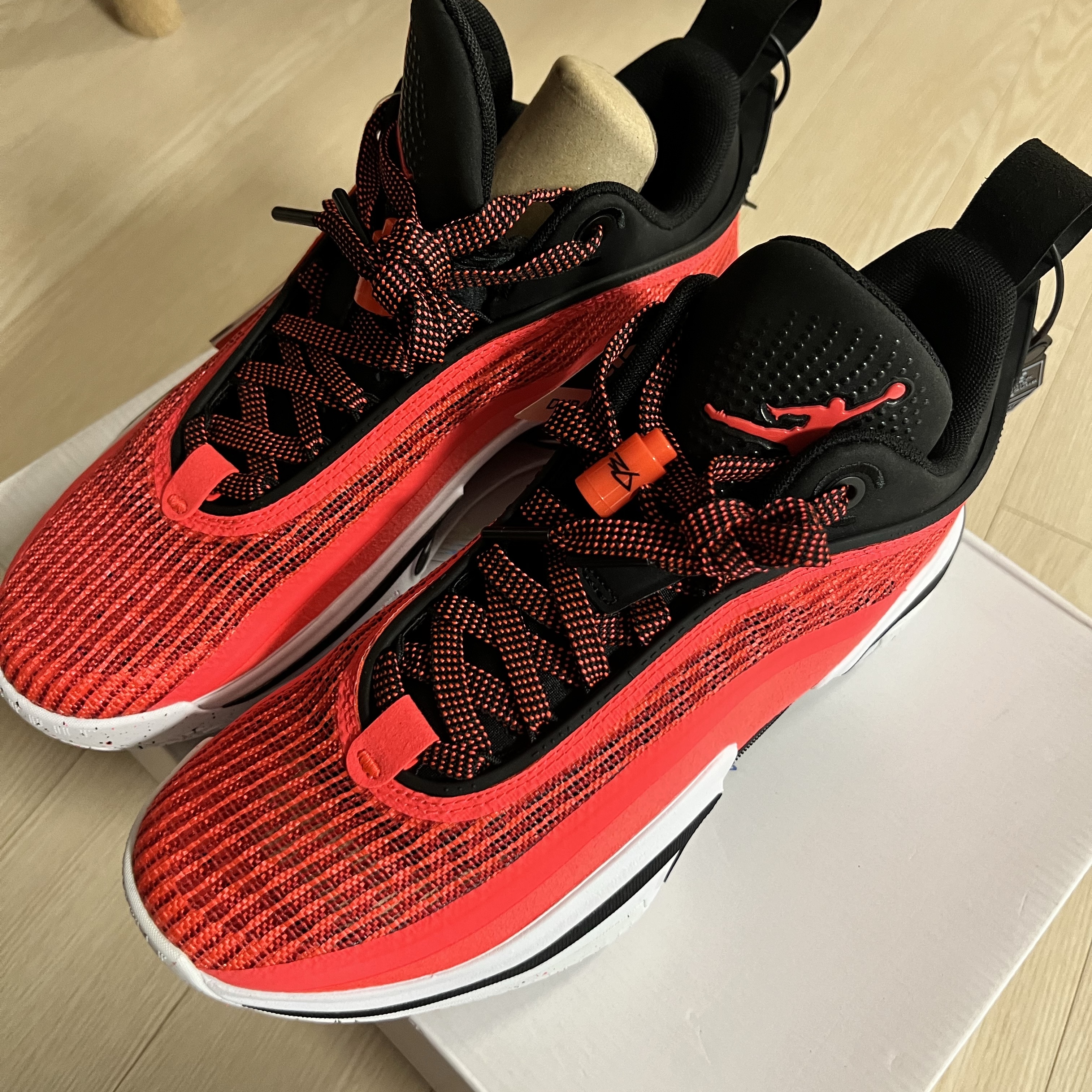 Jordan XXXVI Low PF Infrared 착용 스타일