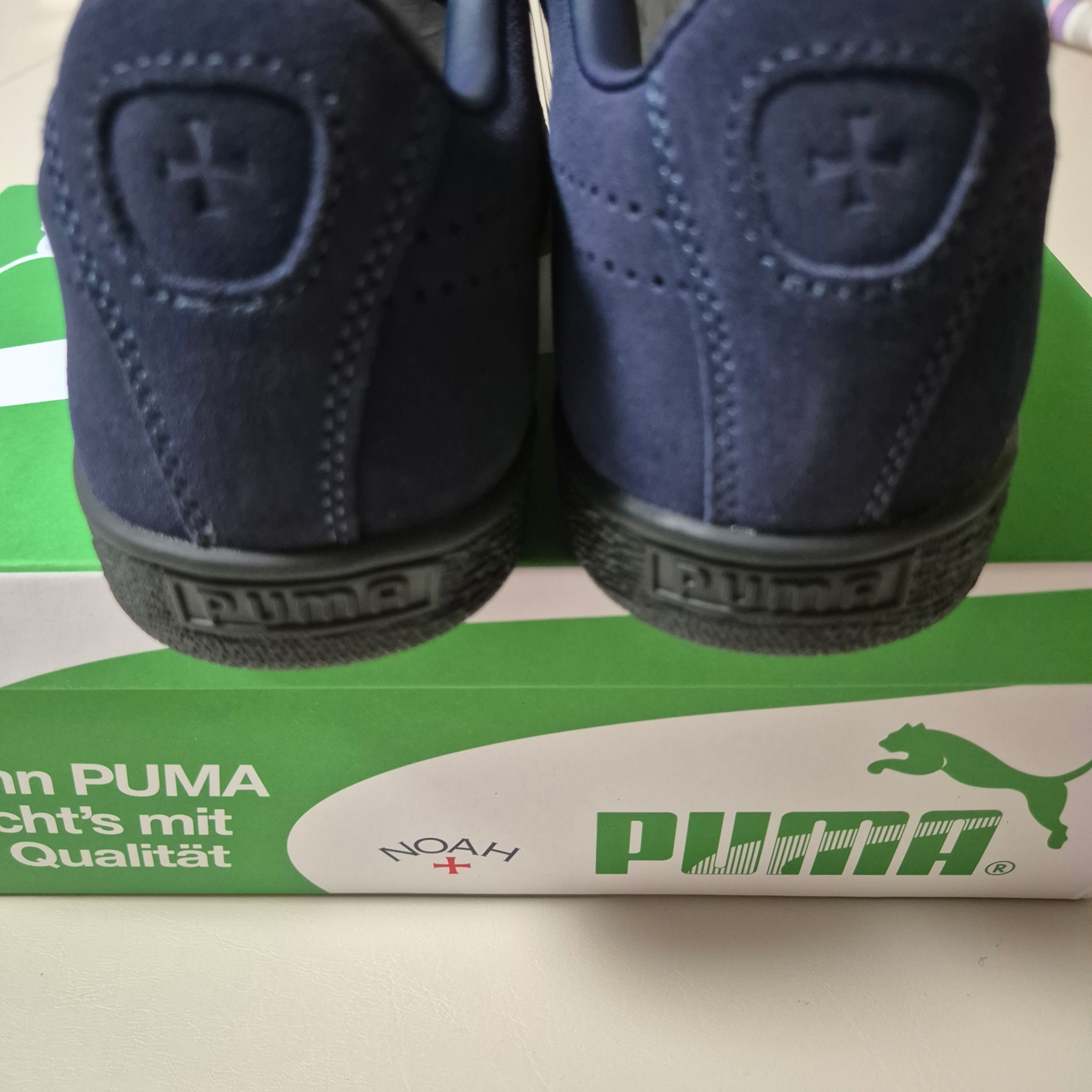 Puma x Noah Suede Classic Navy Black 착용 스타일 - 4