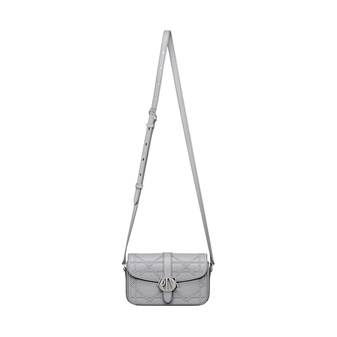 Dior Mini Dior Cosmo Leather Charm Bag Gray 상세 이미지 4