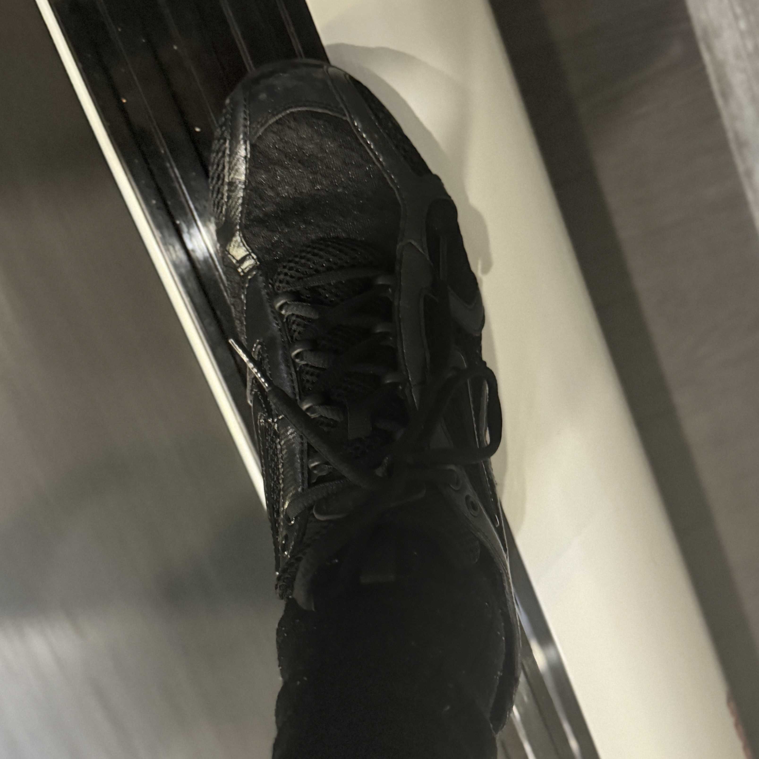 Nike Air Zoom Spiridon Cage 2 Black Anthracite 착용 스타일