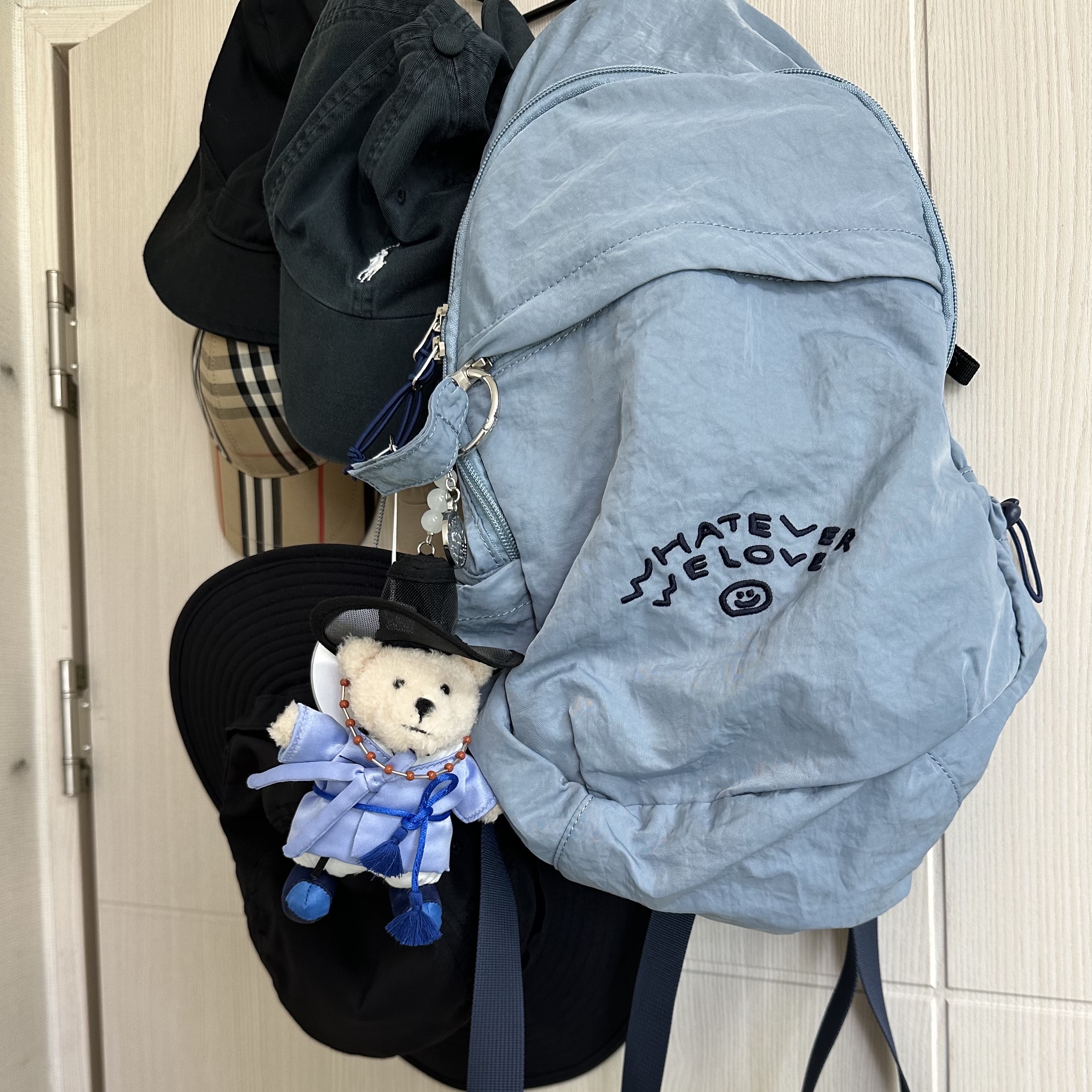 Starbucks Hojakdo Bearista Keychain 착용 스타일 - 3