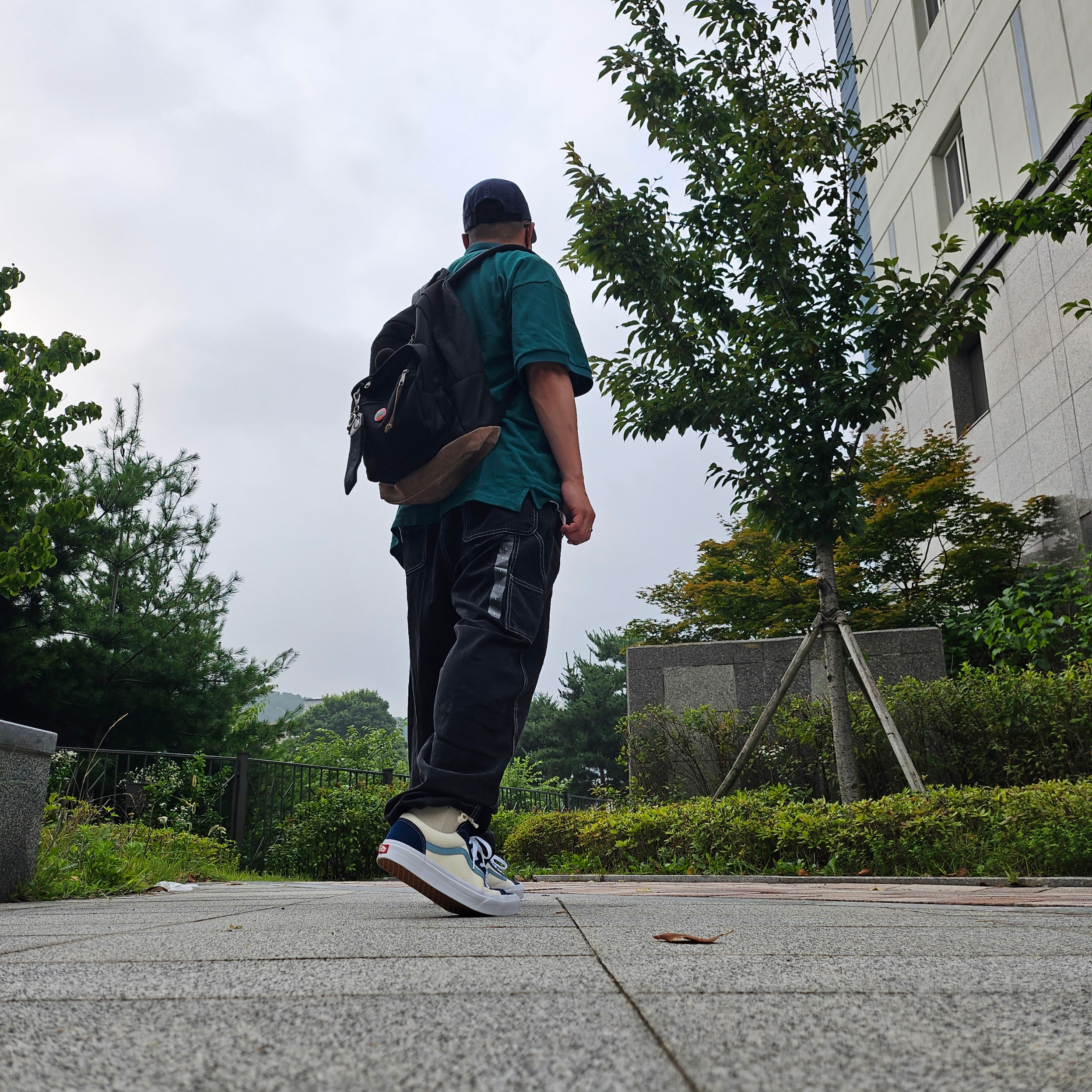Vans Style 36 Classic Sport Cadmium Green 착용 스타일 - 4