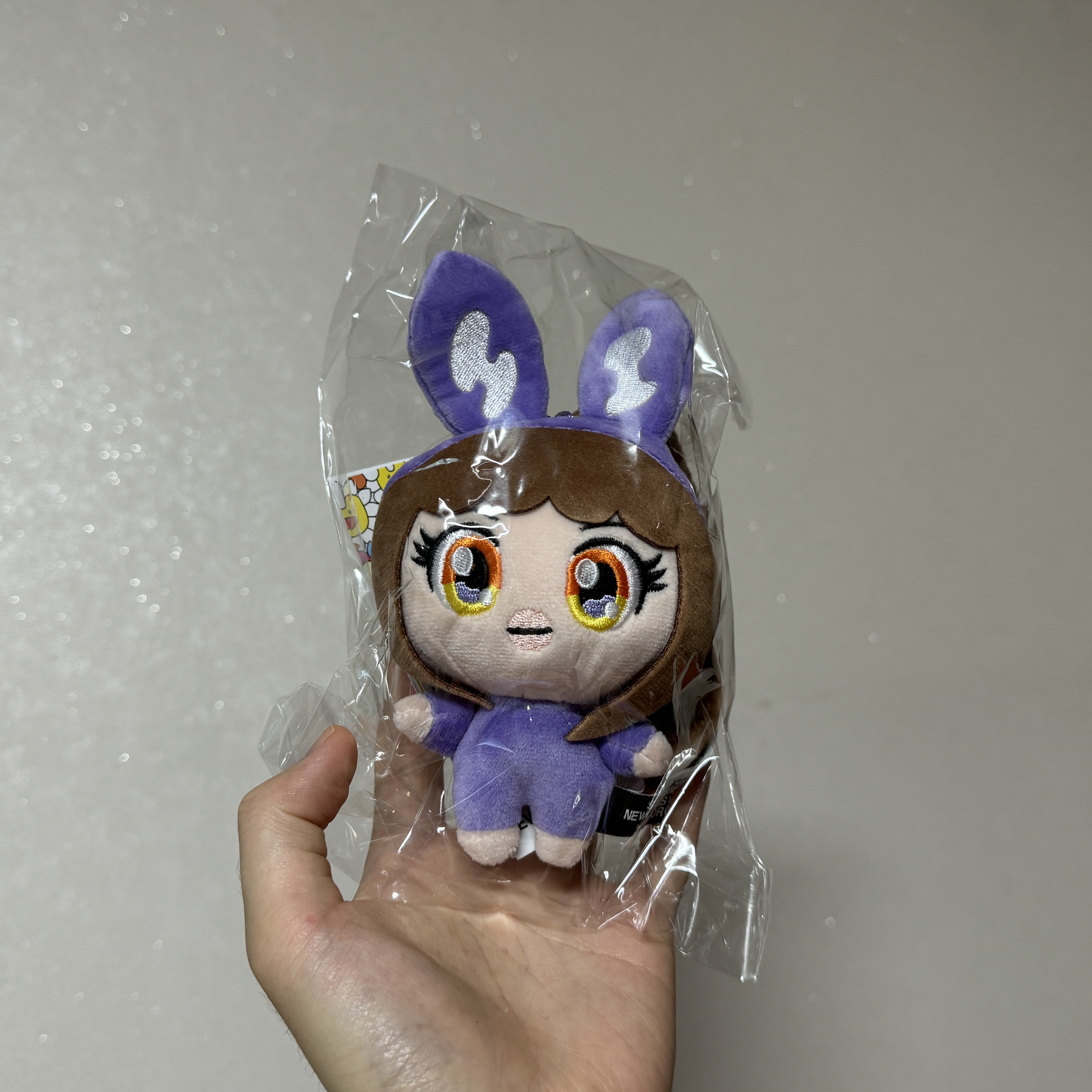 NewJeans x Murakami Plush Keyring Hyein 착용 스타일