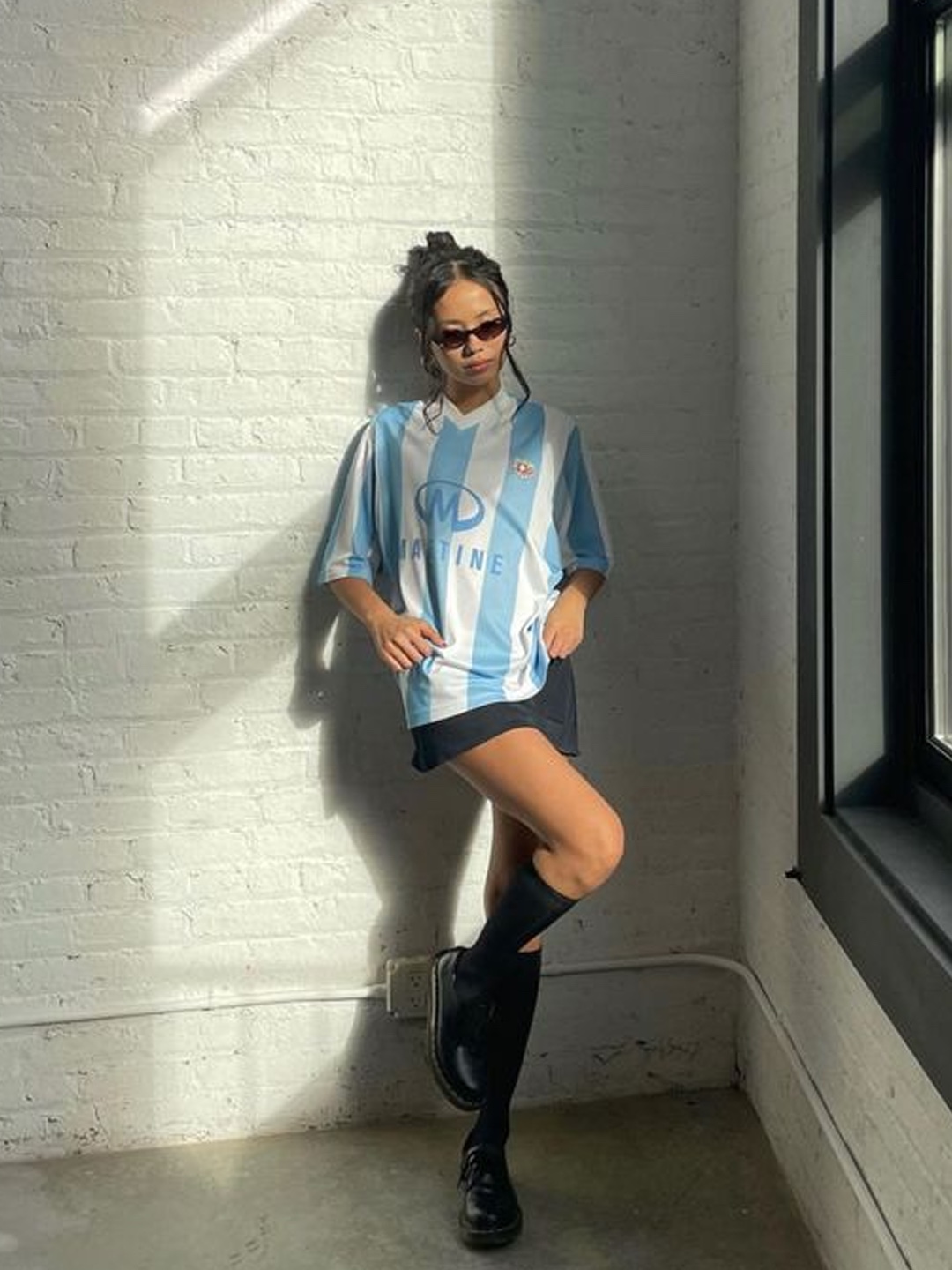 Over The Pitch x Umbro 100th Anniversary Homage Football Jersey, Over The Pitch x Umbro 100th Anniversary Homage Football Jersey 착용 스타일 - 2