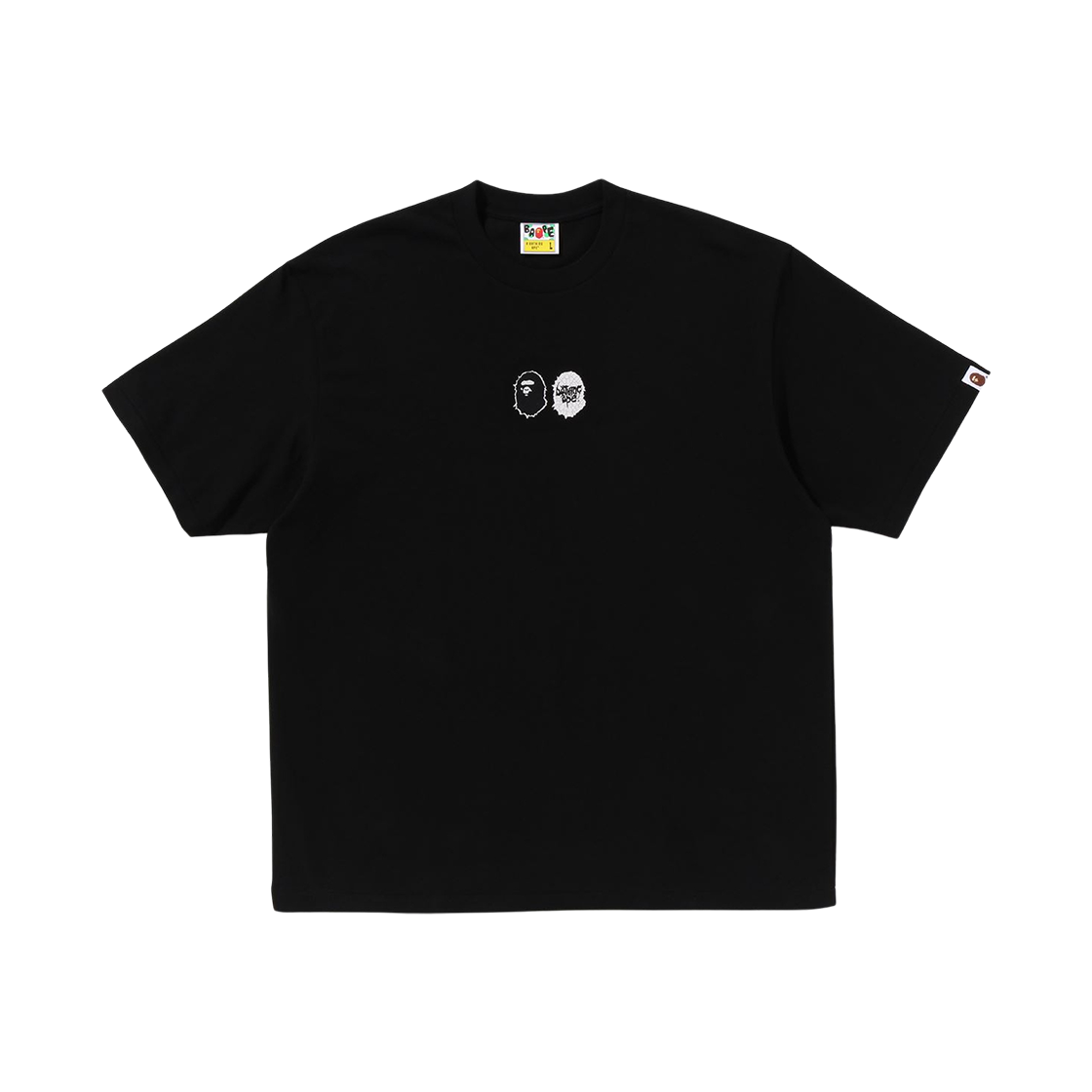 BAPE Mad Ape Graphic Logo Relaxed Fit T-Shirt Black 상세 이미지 2