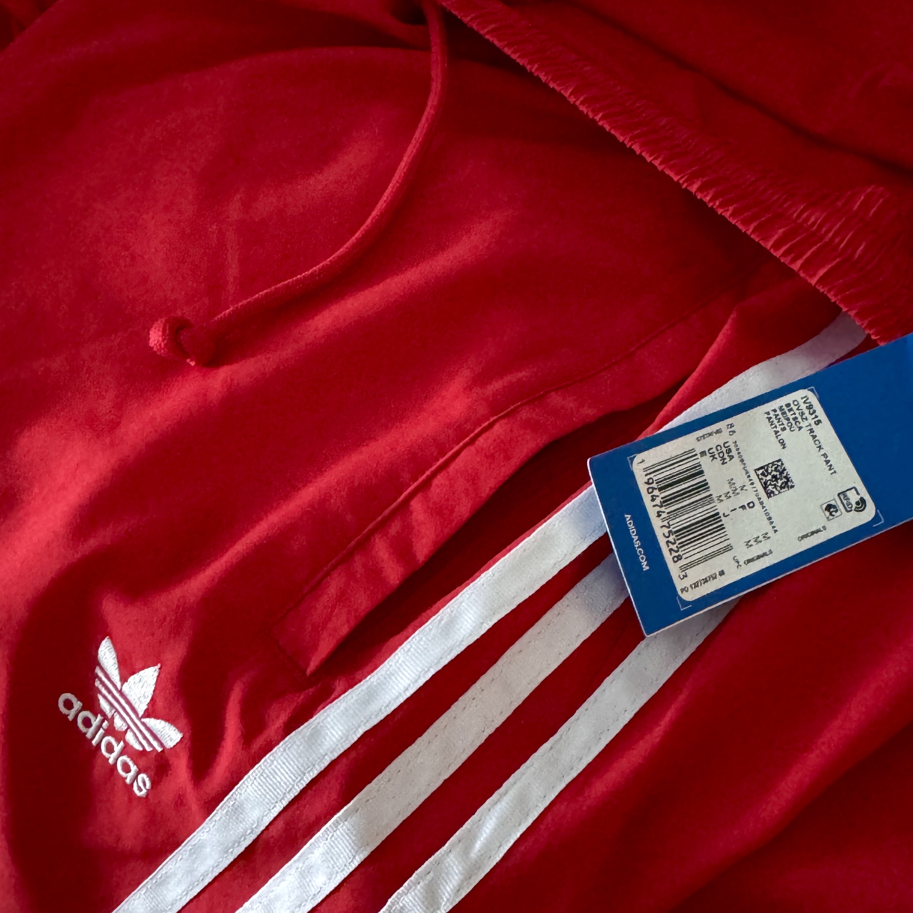 (W) Adidas Adilenium Oversized Track Pants Black - US Sizing 착용 스타일