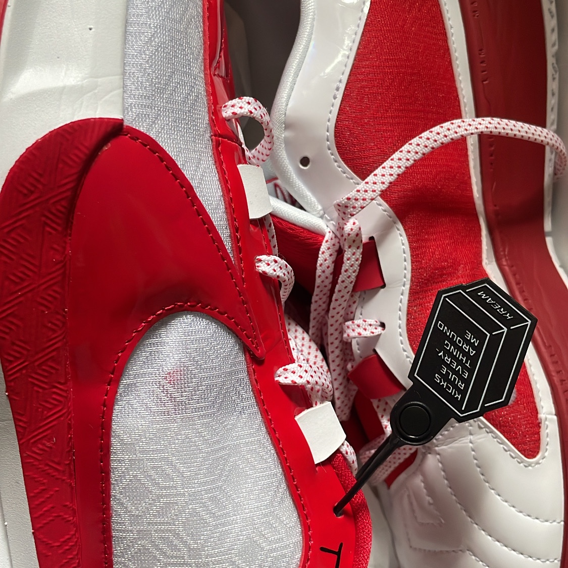 Nike Giannis Freak 5 ASW EP University Red White 착용 스타일