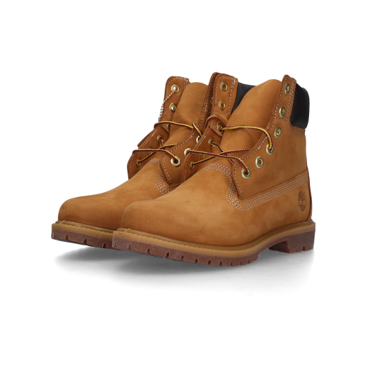 (W) Timberland 6 Inch Premium Waterproof Boot Wheat Nubuck - Wide