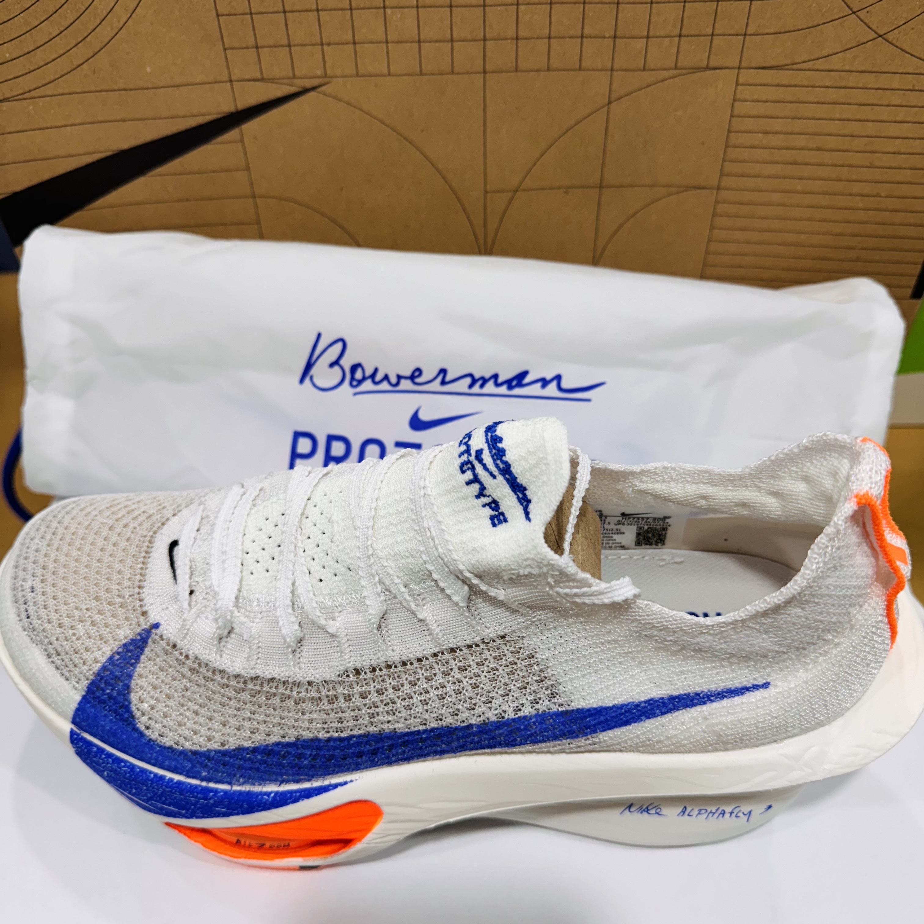 Nike Air Zoom Alphafly Next% 3 Blueprint 착용 스타일