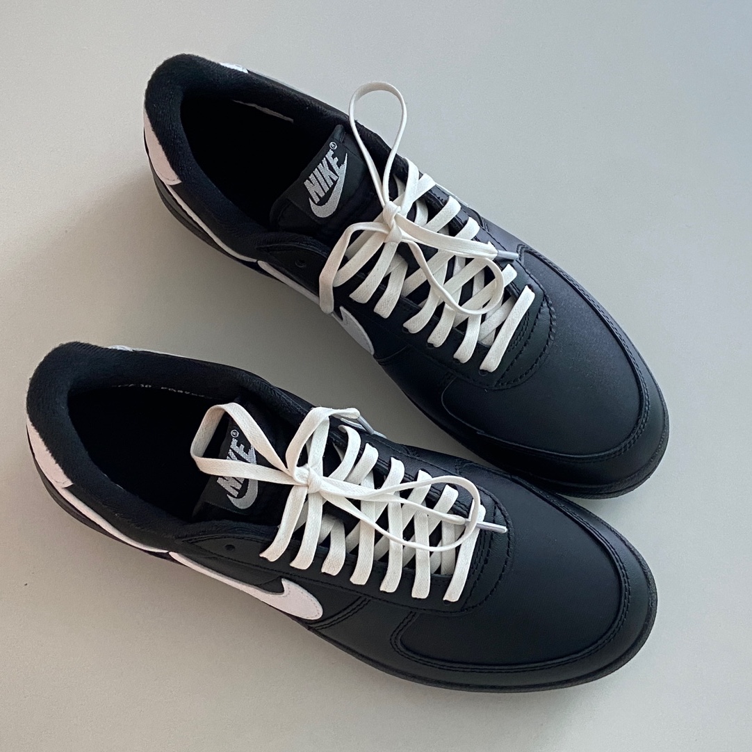 Nike Field General 82 SP Black and White 착용 스타일 - 1
