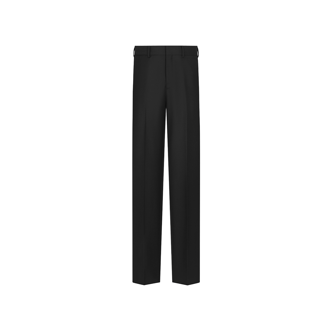 Dior CD Wool Mohair Silk Twill Diamond Embroidered Pants Black 상세 이미지 1