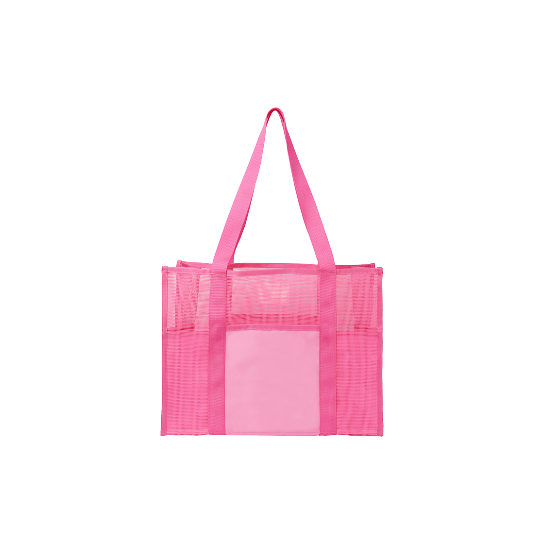 Emis PVC Mesh Beach Bag Pink 상세 이미지 2