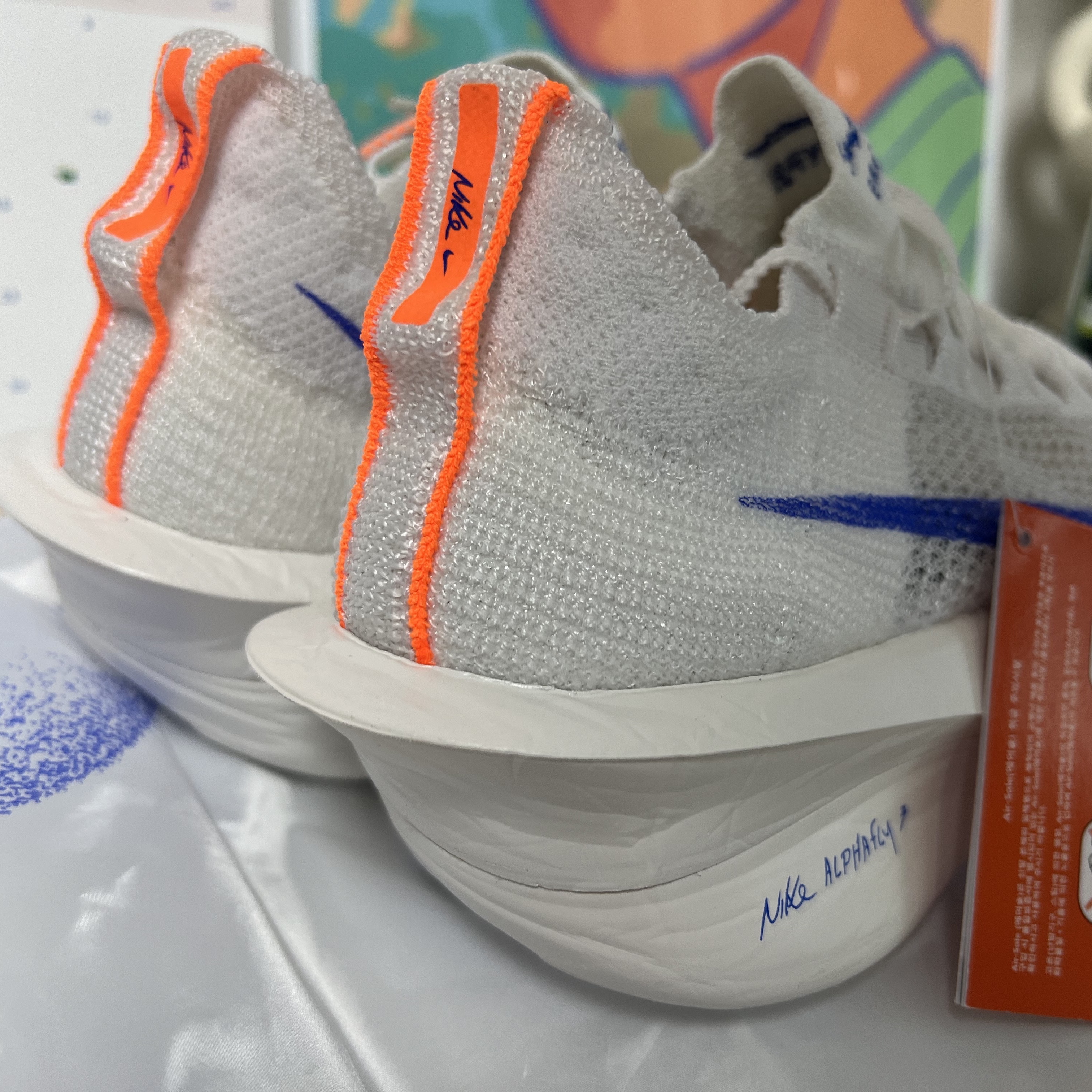 Nike Air Zoom Alphafly Next% 3 Blueprint 착용 스타일 - 3