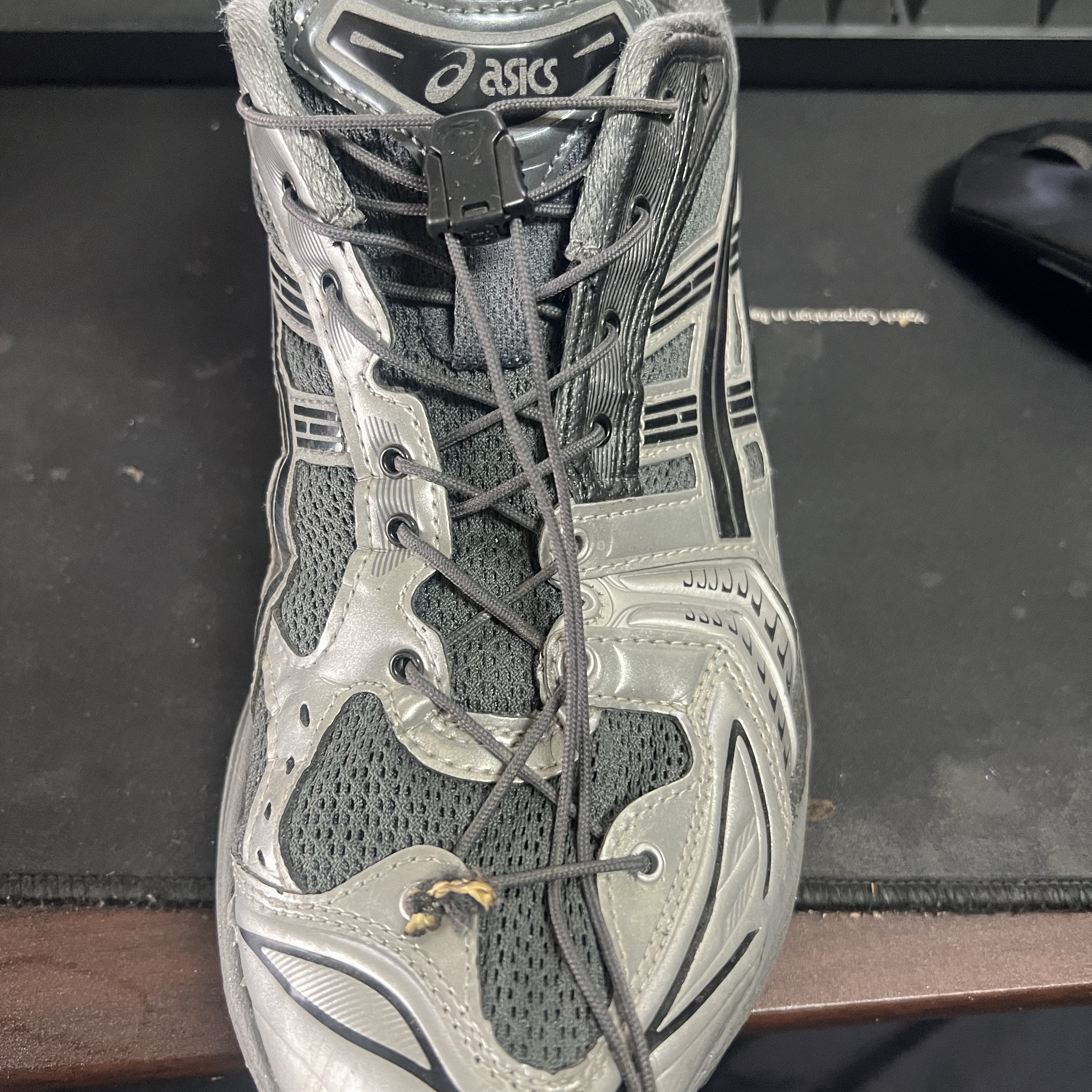 Asics x Unaffected Gel-Kayano 14 Silver Moon 착용 스타일 - 1