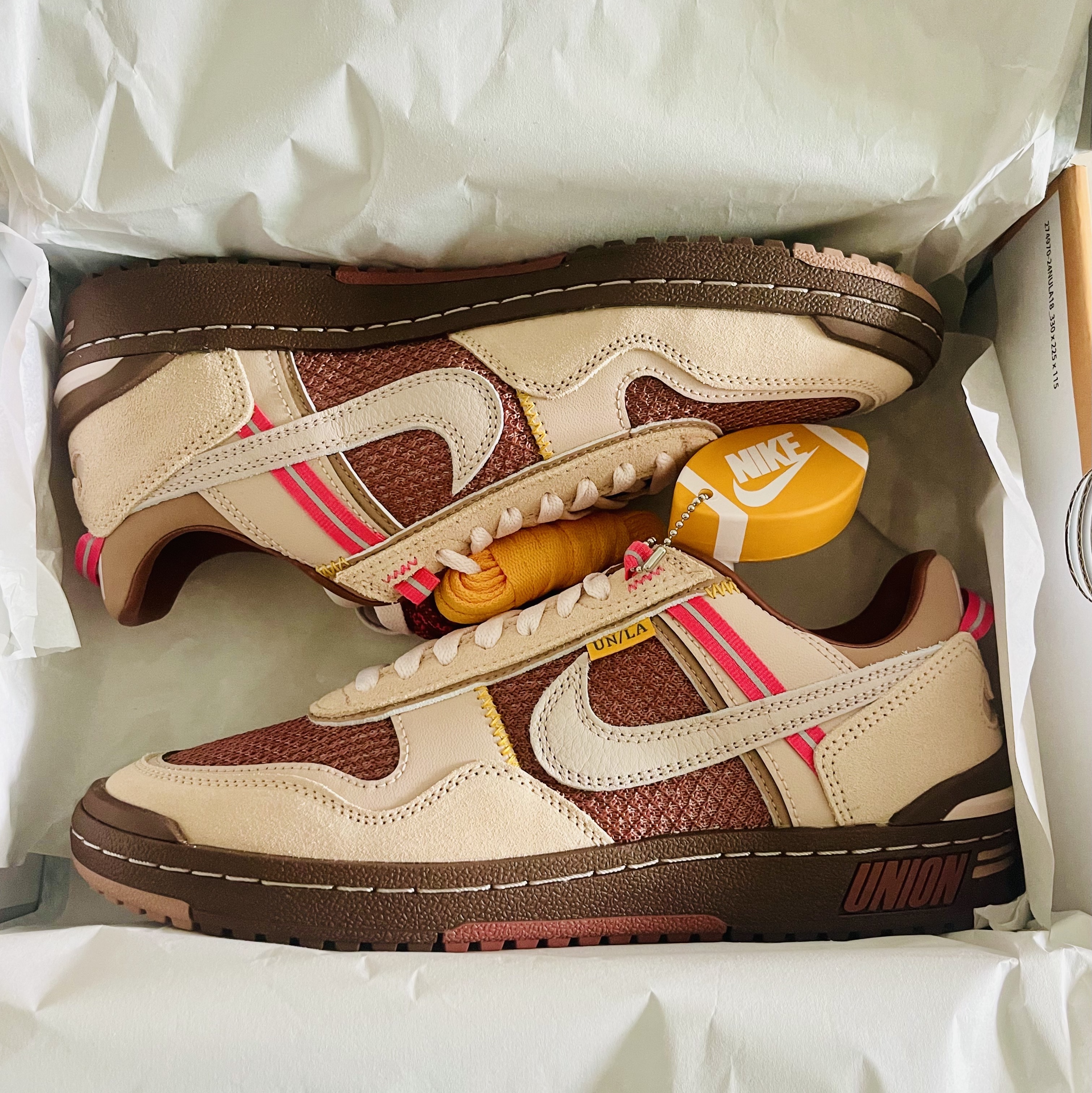 Nike x Union Field General SP Shimmer Silt Red - Union Exclusive 착용 스타일 - 2