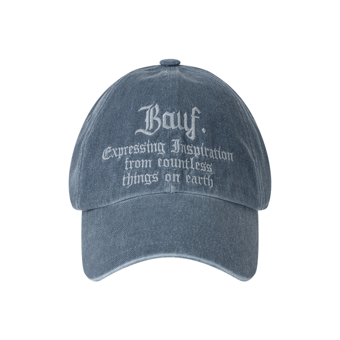 바우프 B 빈티지 워싱 볼캡 워시드 네이비 | BAUF | KREAM