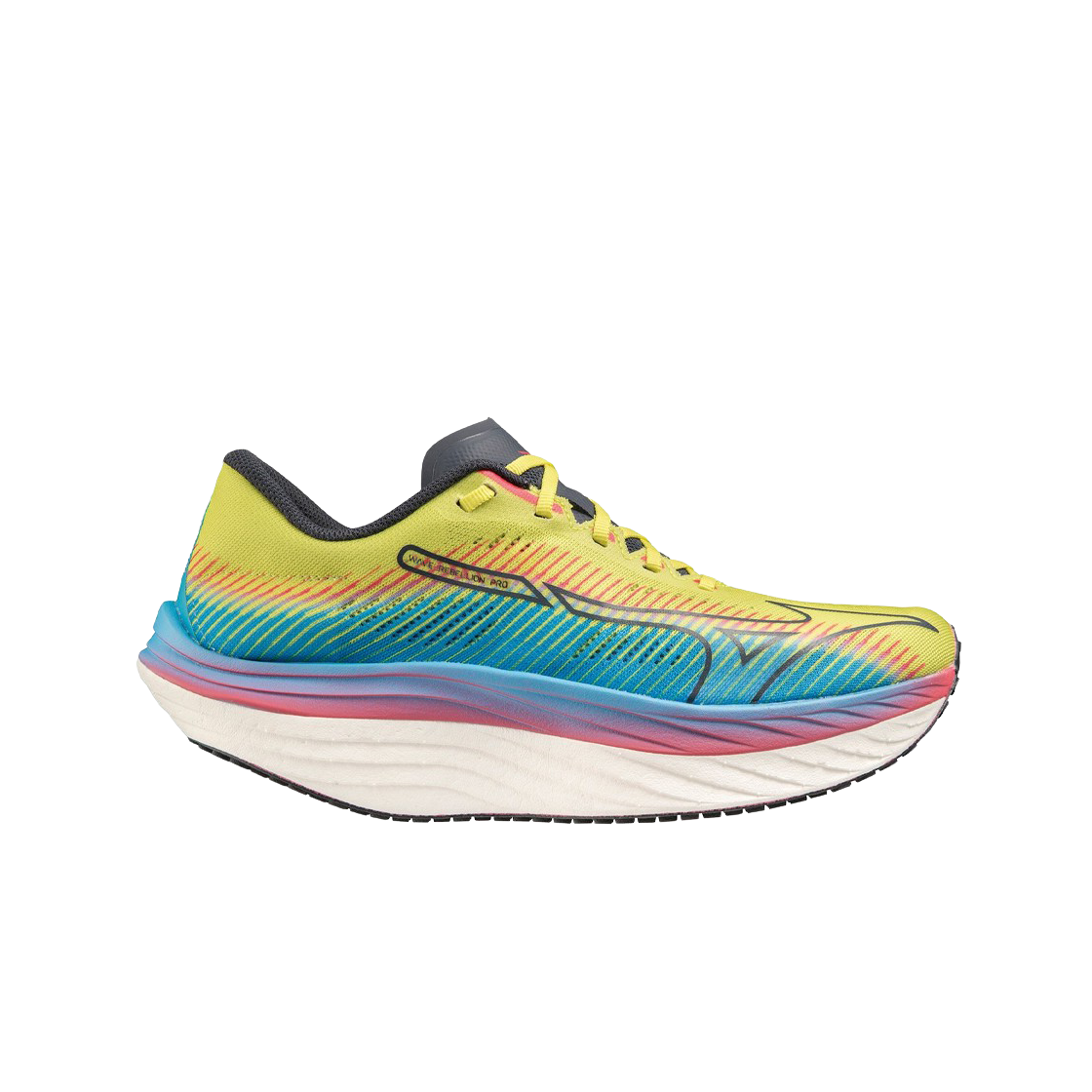 Mizuno Wave Rebellion Pro Neon Ombre Blue 상세 이미지 1