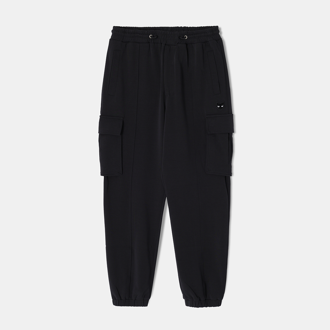 [OUTLET] 송지오 지제로 팬서 카고 트레이닝 조거 팬츠 블랙