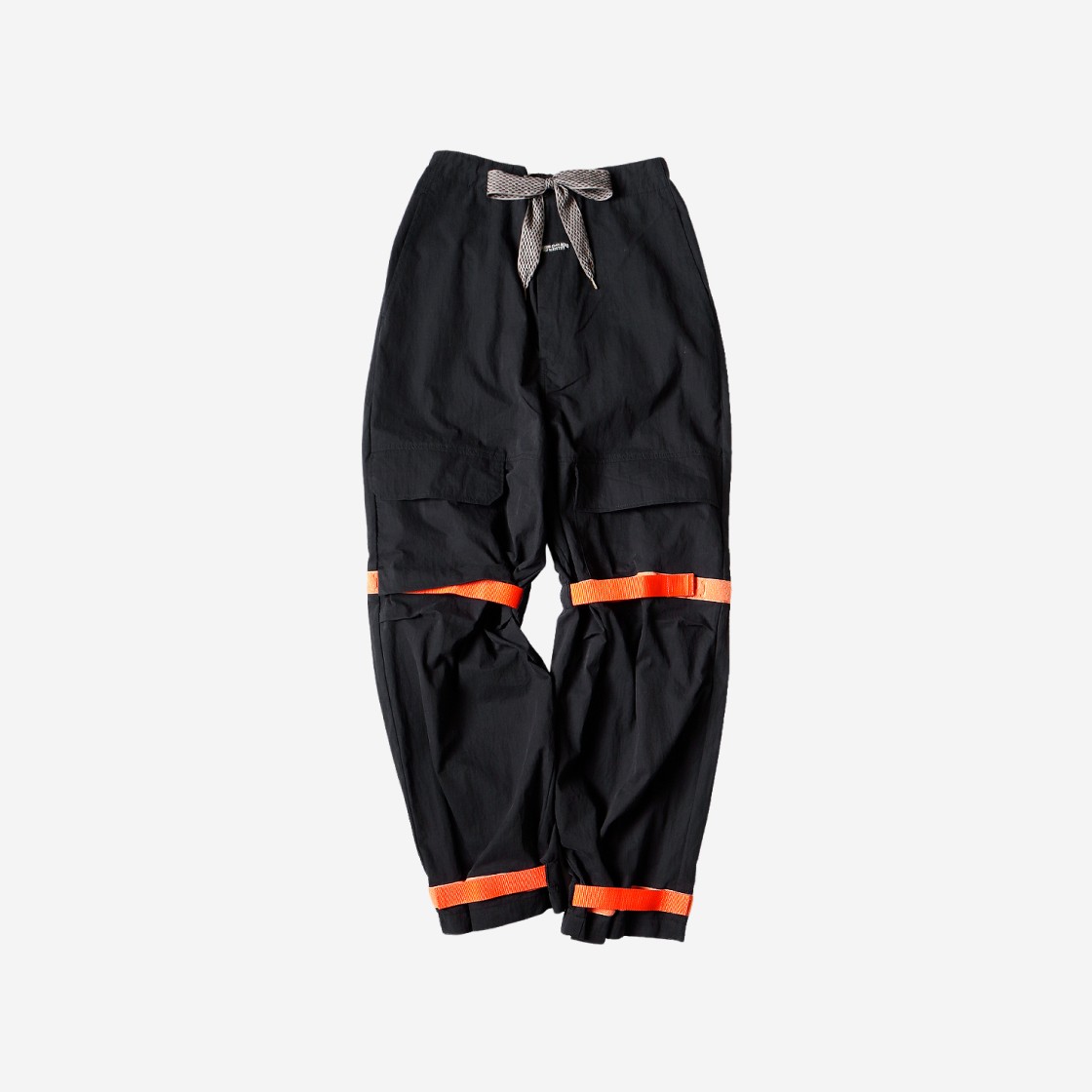 Kapital Ripstop Nouvelle Shuttle Pants Black Orange 상세 이미지 1