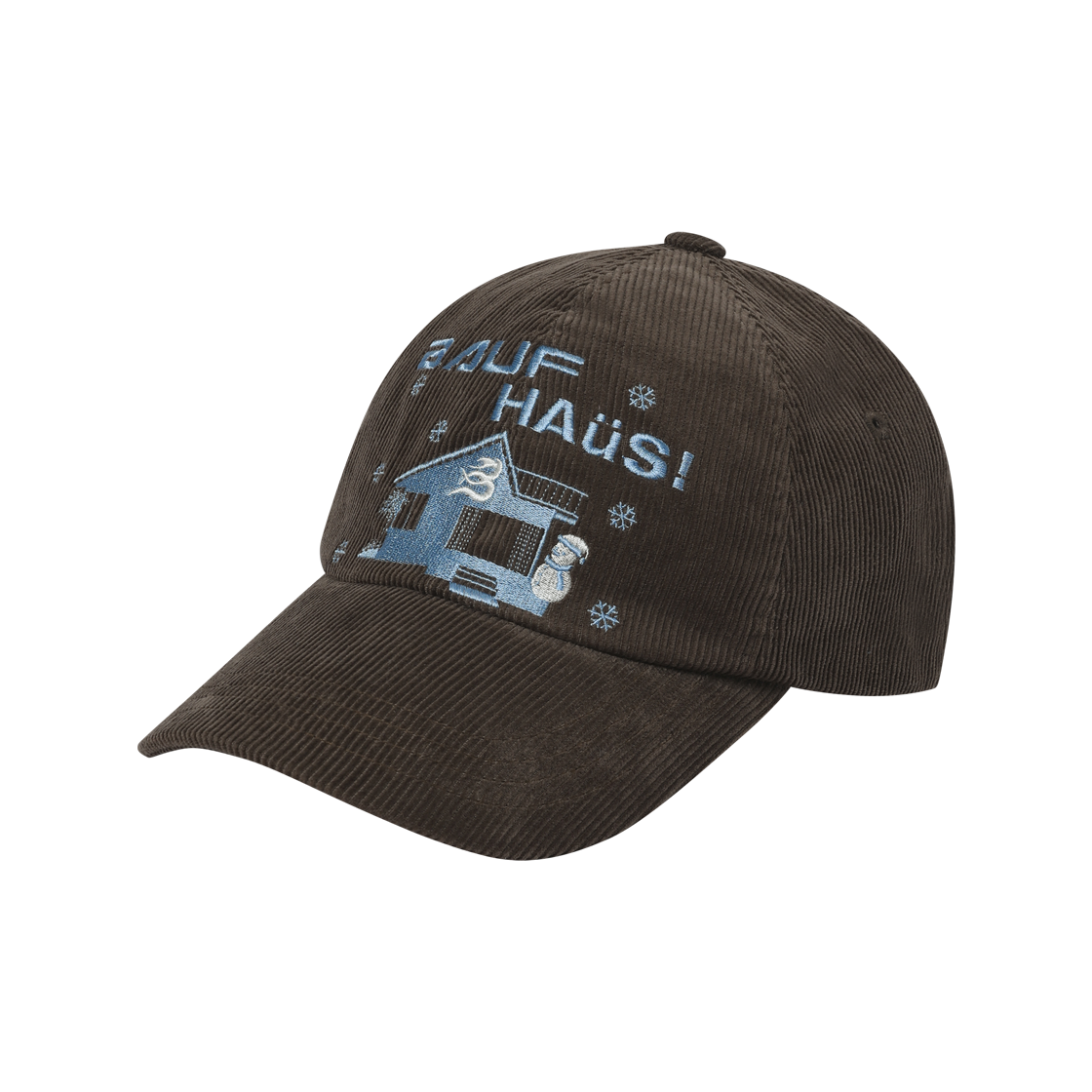 ★BAUF★ HAUS Flame Corduroy Ball Cap Black □BAUF□ HAUS Flame Corduroy Ball Cap Black BFH-23A-U-BLK-04
