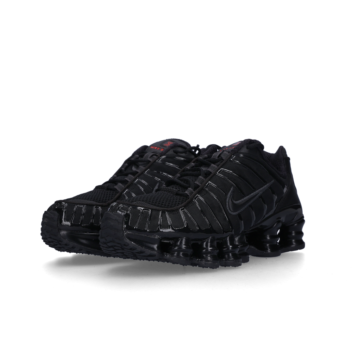 (W) Nike Shox TL Black and Max Orange