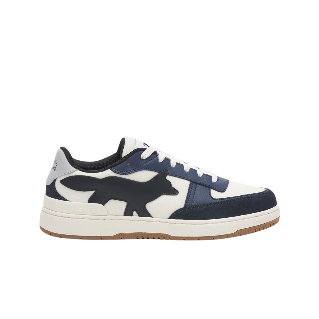 MM04804WQ1101-P480 Maison Kitsune Chiru Trainers Sneakers Navy