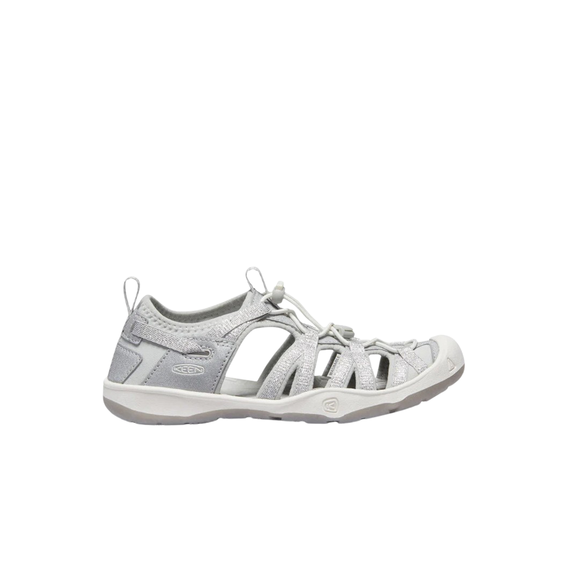 (키즈) 킨 목시 샌들 실버((Kids) Keen Moxie Sandal Silver) - 1