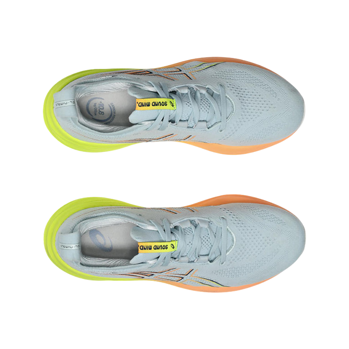 아식스 젤 님버스 26 파리 쿨 그레이 세이프티 옐로우(Asics Gel-Nimbus 26 Paris Cool Grey Safety Yellow) - 2