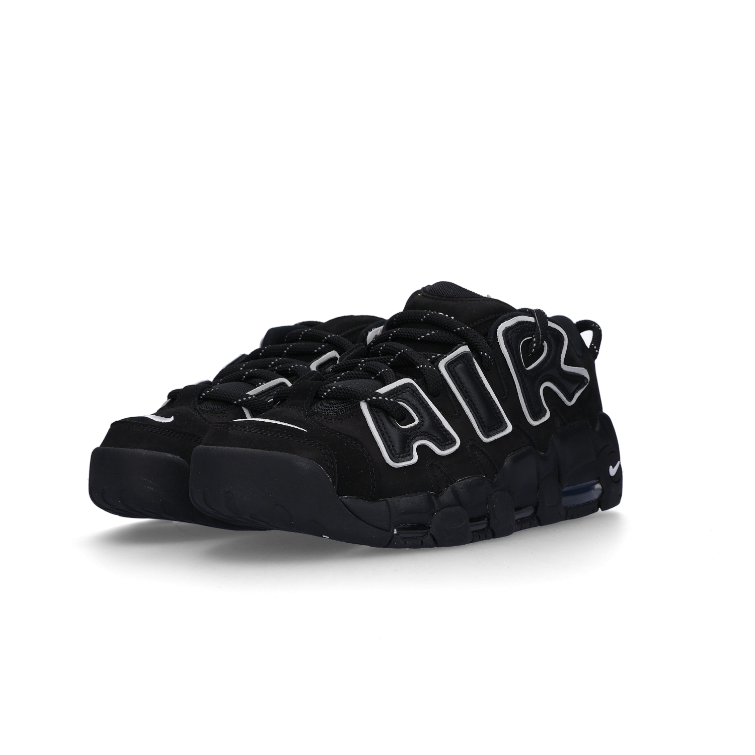 나이키 x 앰부쉬 에어 모어 업템포 로우 블랙 앤 화이트(Nike x Ambush Air More Uptempo Low Black and White)