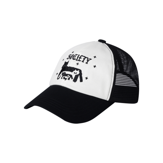 韓国 ロゴ メッシュキャップ[BAUF] CAT SOCIETY MESH BALL CAP BAUF Cat Society Mesh STYLE | KREAM