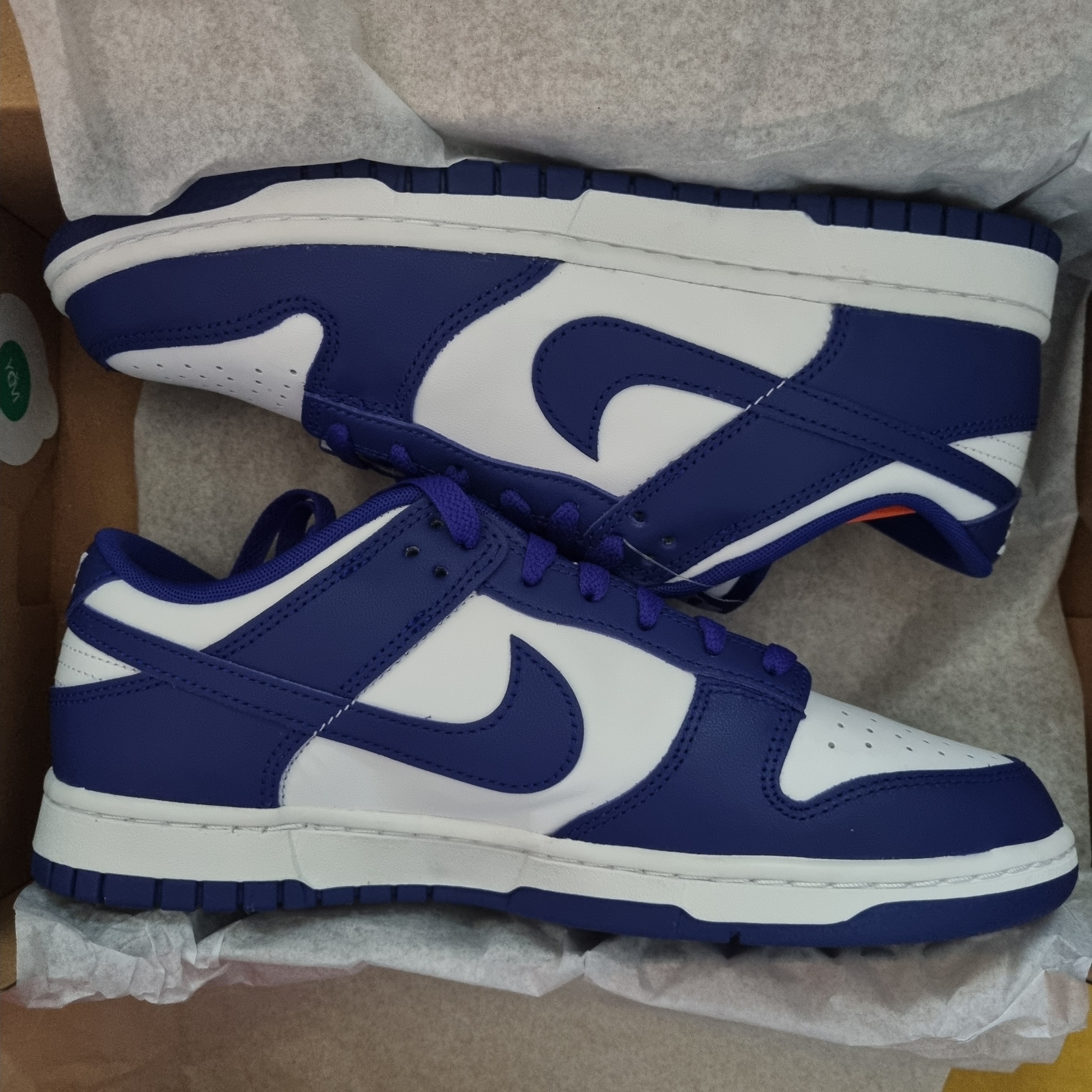 Nike Dunk Low Retro White Concord 착용 스타일