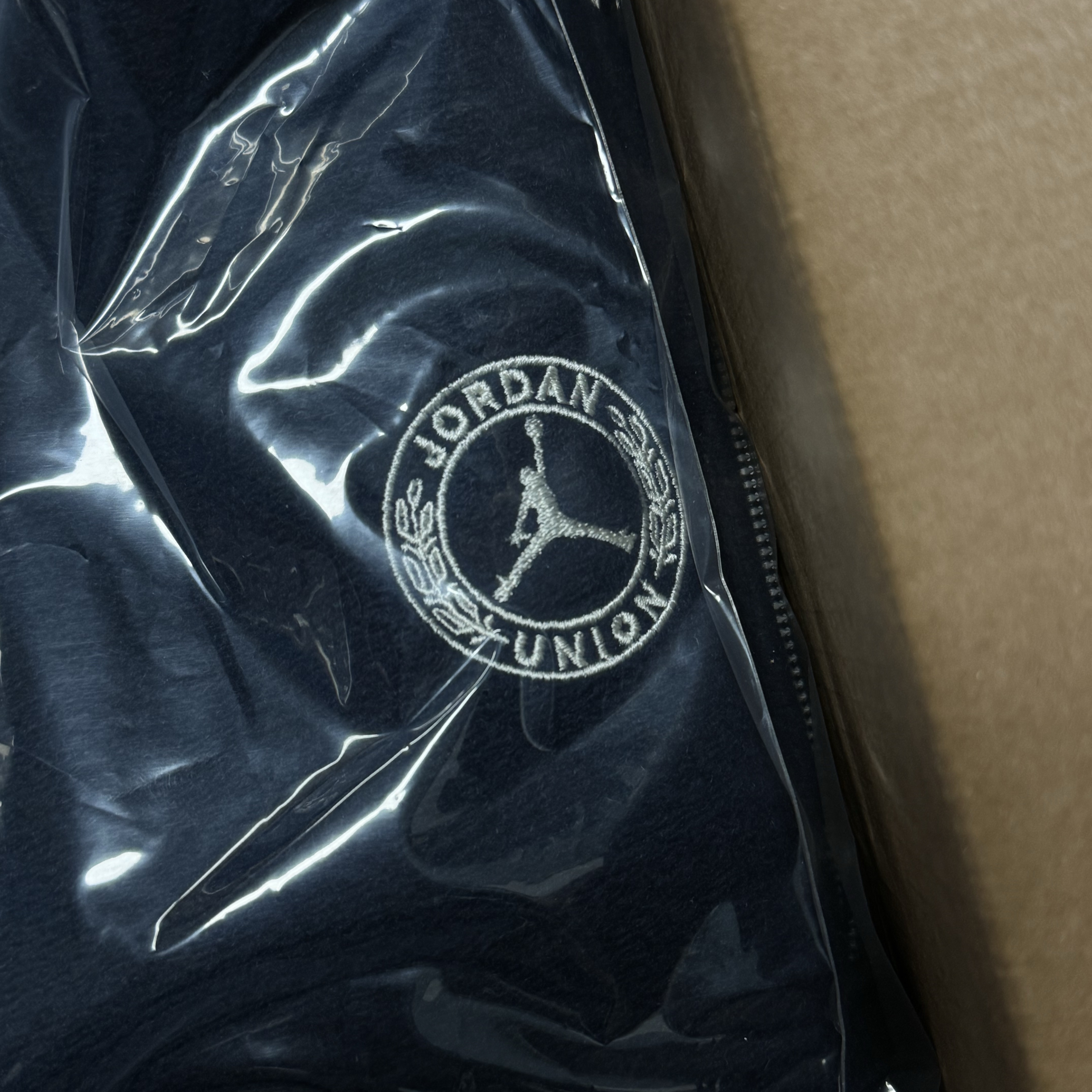 Jordan x Union Track Jacket College Navy - Asia 착용 스타일