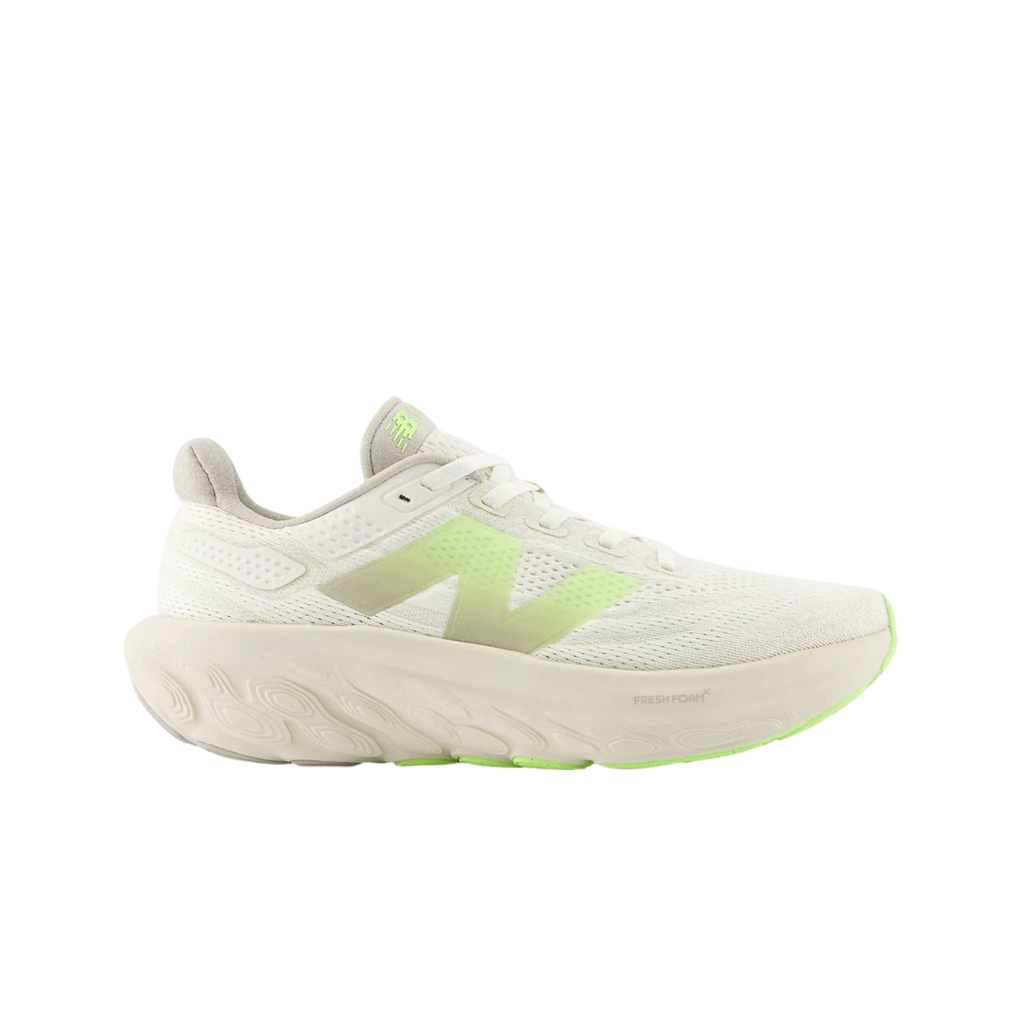 (W) 뉴발란스 프레쉬 폼 X 1080v13 문락 블리치드 라임 글로 - D 와이드((W) New Balance Fresh Foam X 1080v13 Moonrock Bleached Lime Glo - D Wide) - 1