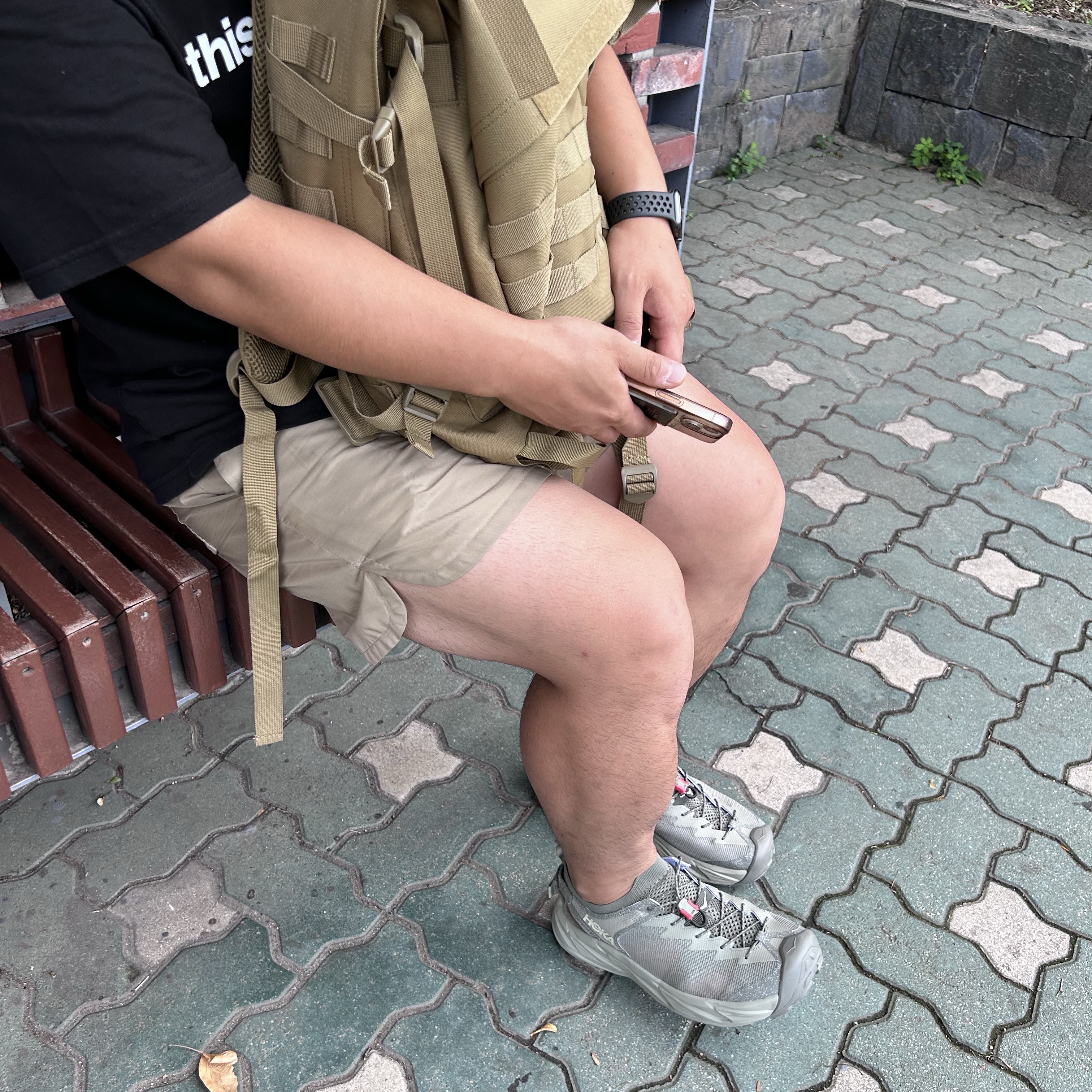 Hoka Hopara 2 Barley Oat Milk 착용 스타일