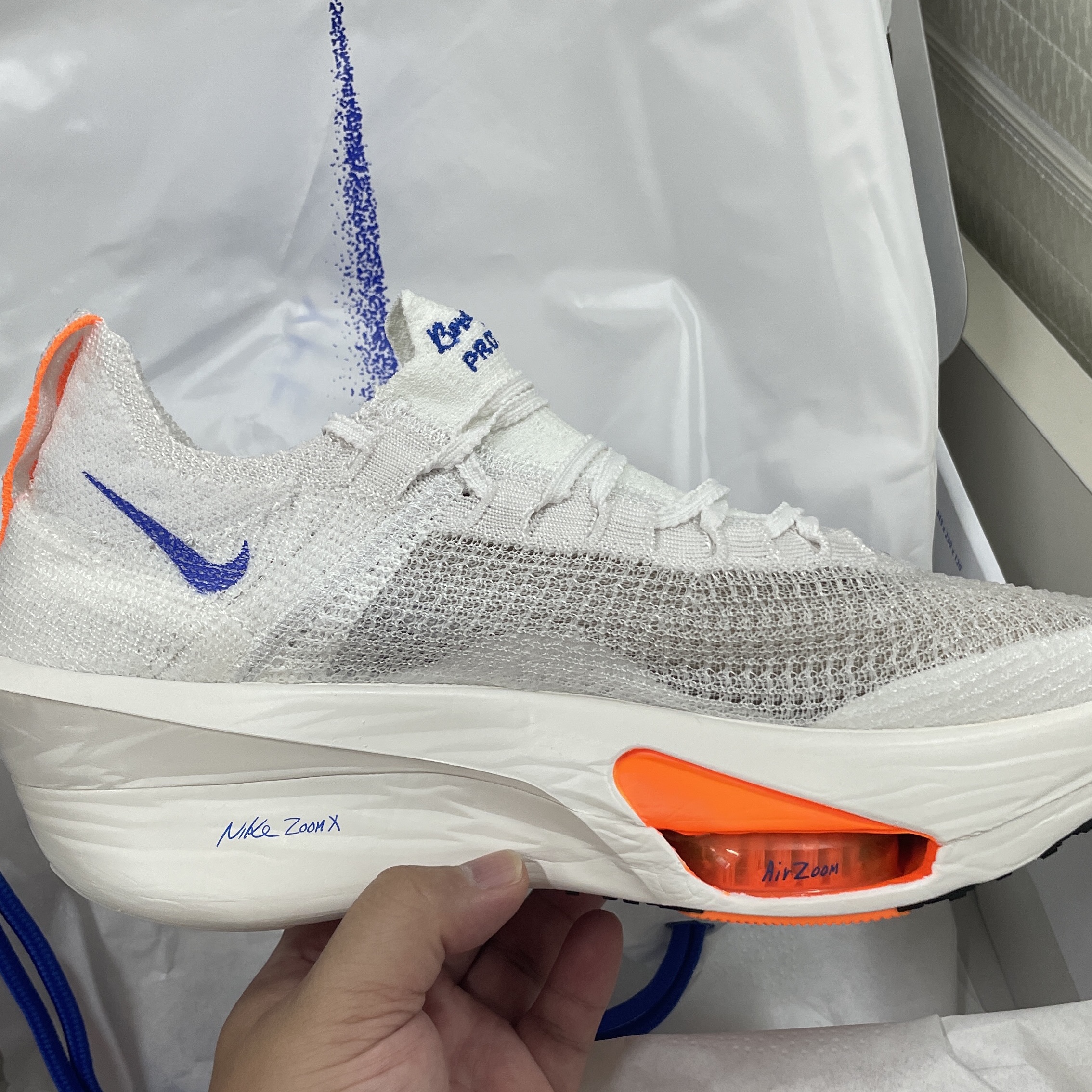 Nike Air Zoom Alphafly Next% 3 Blueprint 착용 스타일 - 3