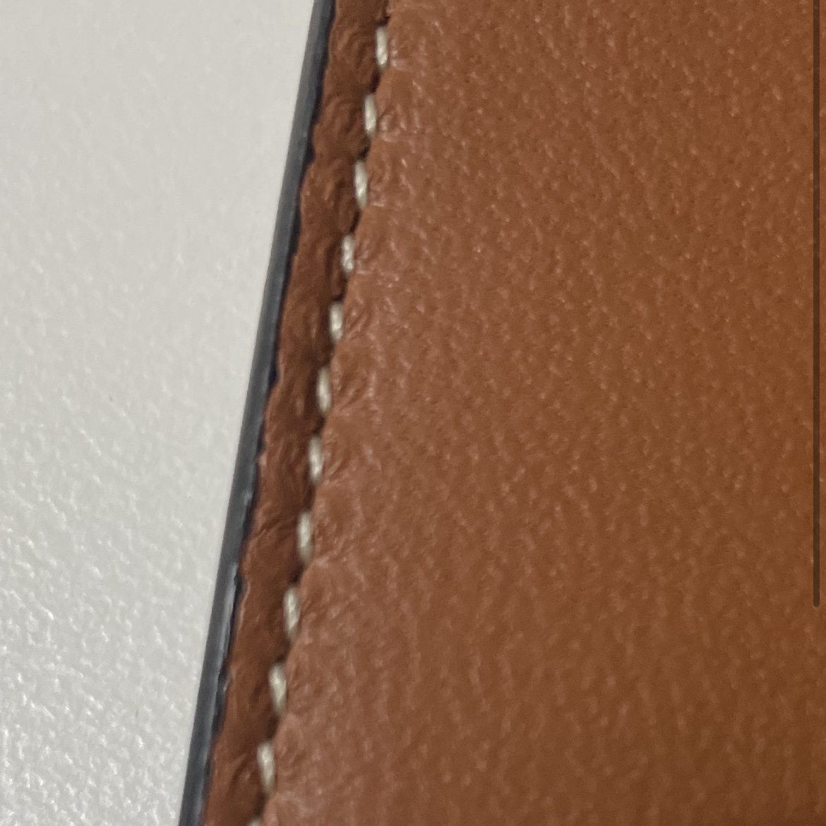 Celine Zipped Card Holder in Triomphe Canvas and Lambskin Tan 착용 스타일 - 3