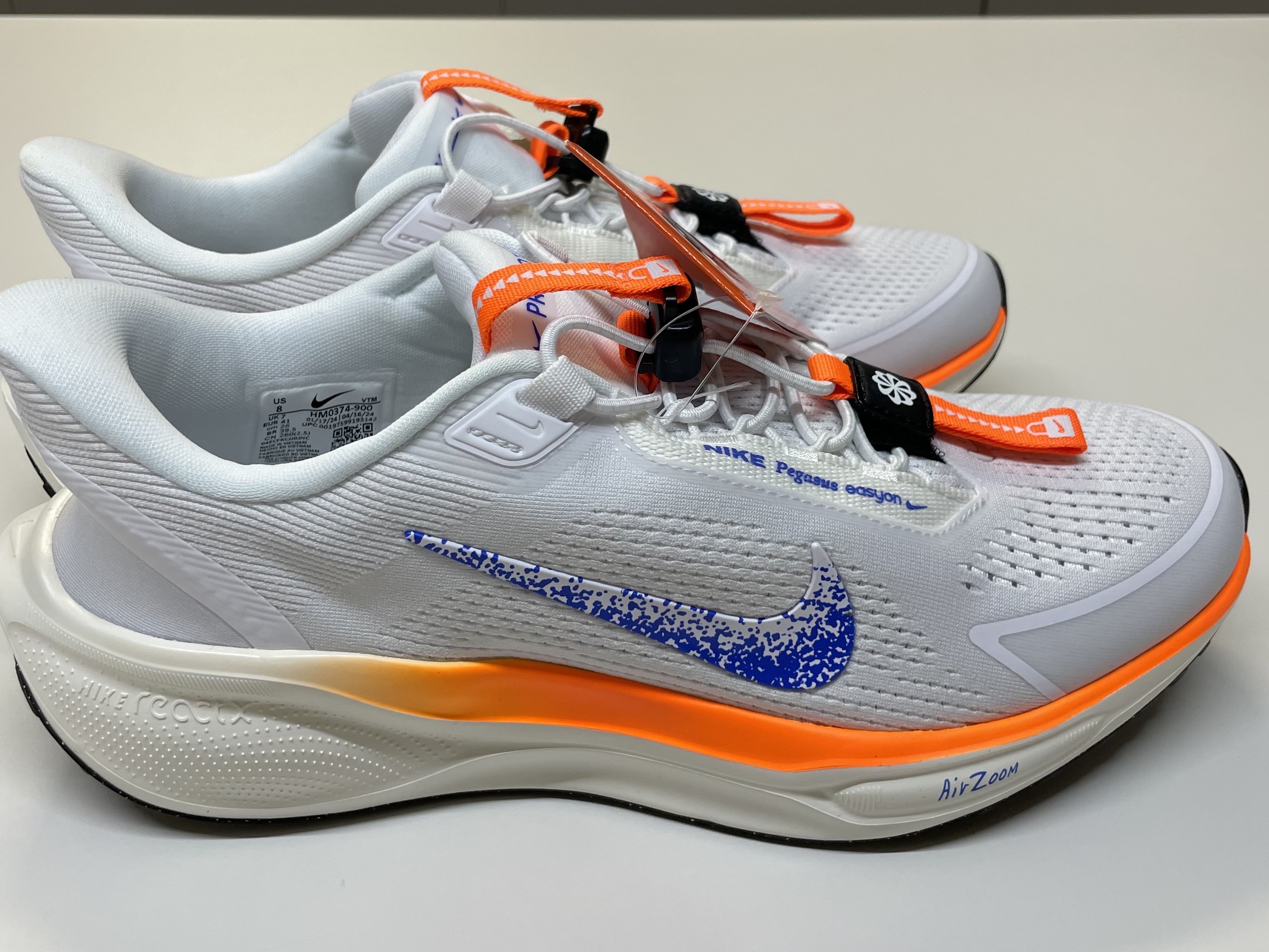 Nike Air Zoom Pegasus EasyOn Blueprint 착용 스타일 - 3