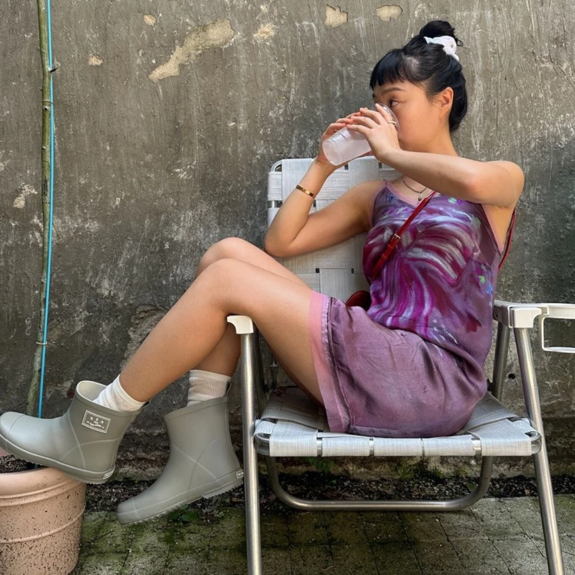 벤시몽 비에스엠 레인부츠 로우 클라우드 그레이 | Bensimon | KREAM Bensimon BSM Rain Boots Low Cloud Grey